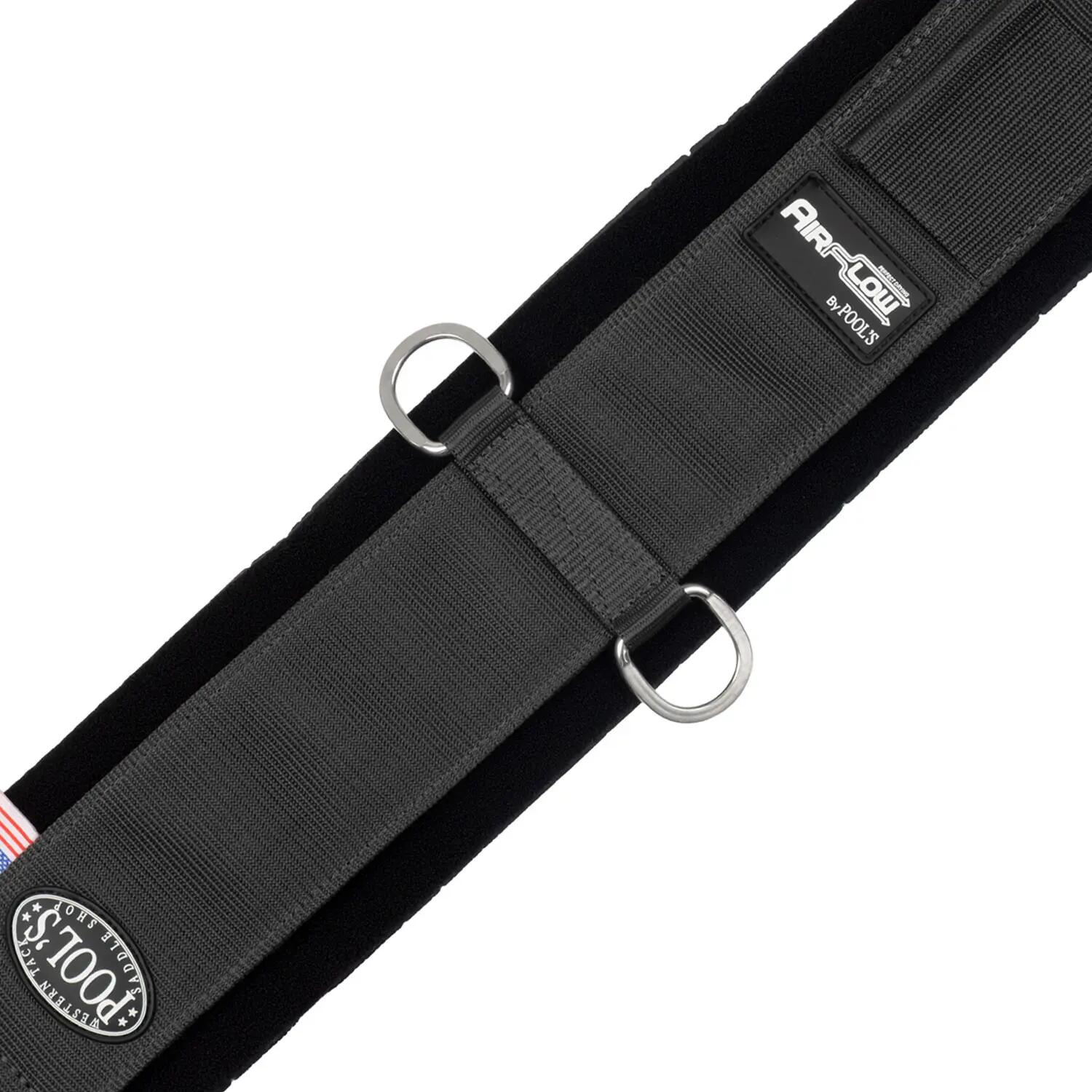 Sangle ventrale pool's airflow en néoprène à velcro et boucle inox 3/5