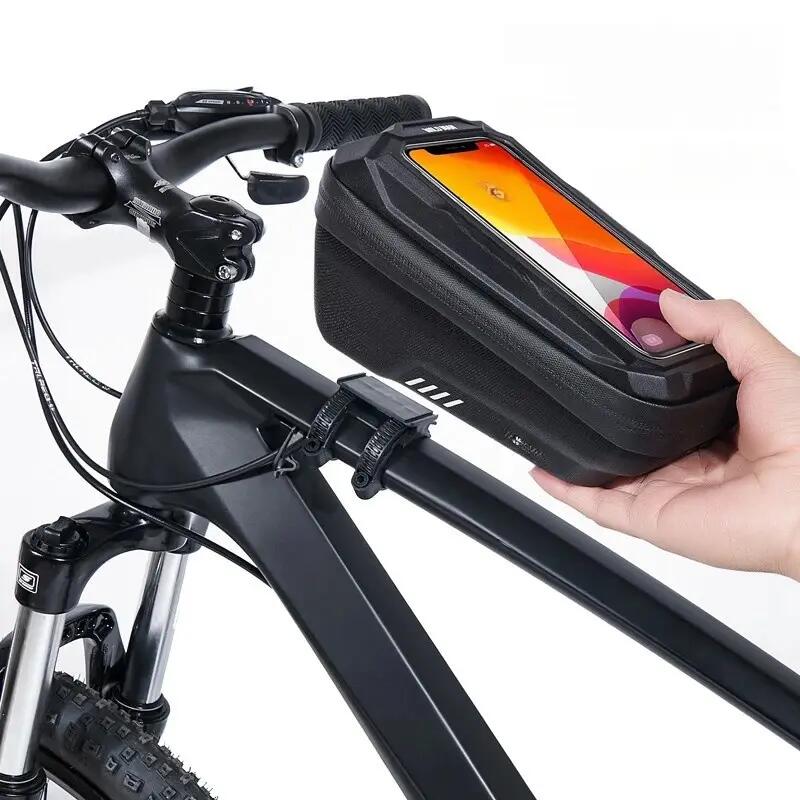 Fietstas voor frame met waterdichte touchscreen-telefoonhouder WILD MAN 3/6