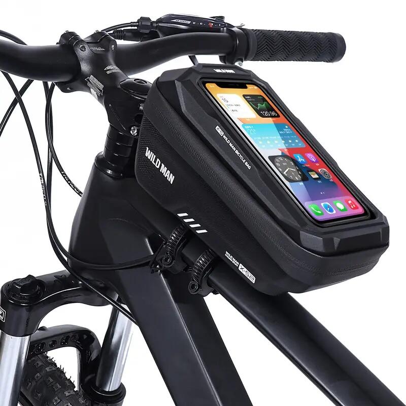 Fietstas voor frame met waterdichte touchscreen-telefoonhouder WILD MAN 2/6