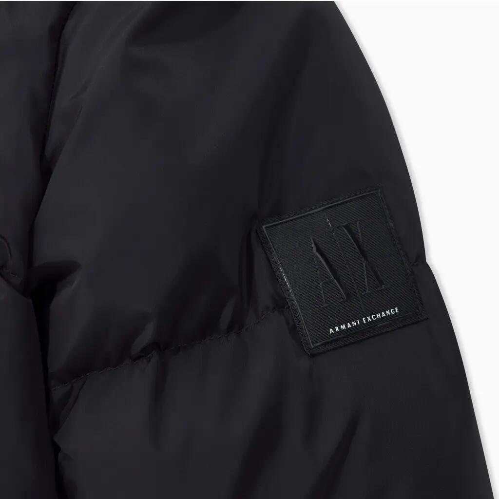 Jaqueta Armani Exchange Modelo Xw000228 Af1228 Down Jacket Cor Preto 3/5
