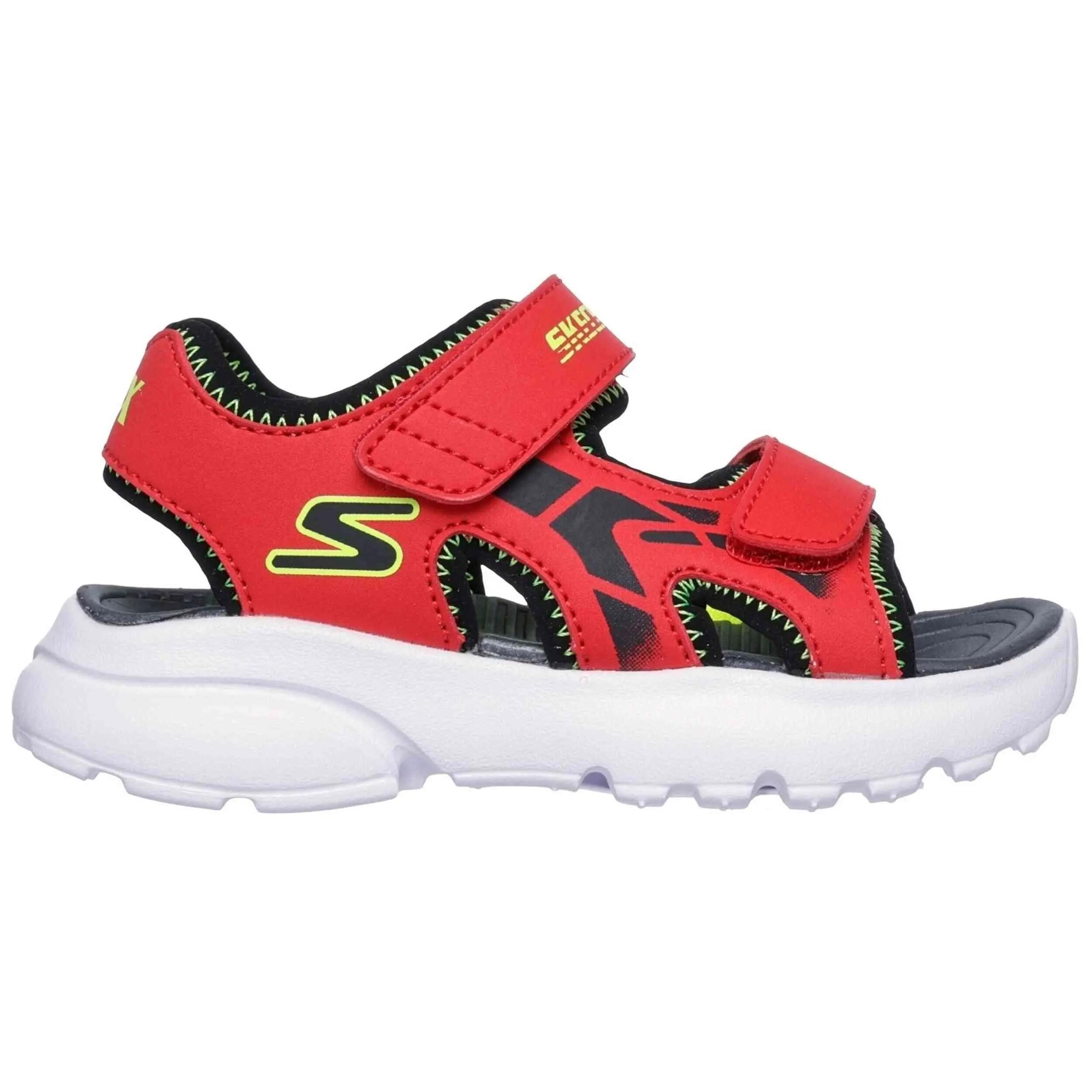 Sapatilhas Skechers modelo 406513N-RDBK para crianças unissex 2/3