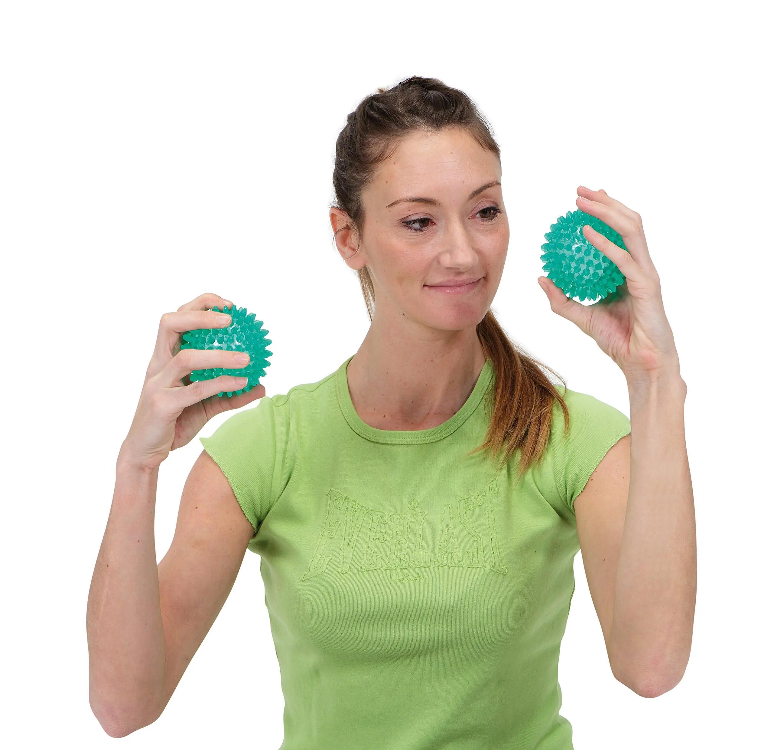 Gymnic Reflexball Gift Confezione regalo 2 palle riccio Ø 8 cm verdi 2/4