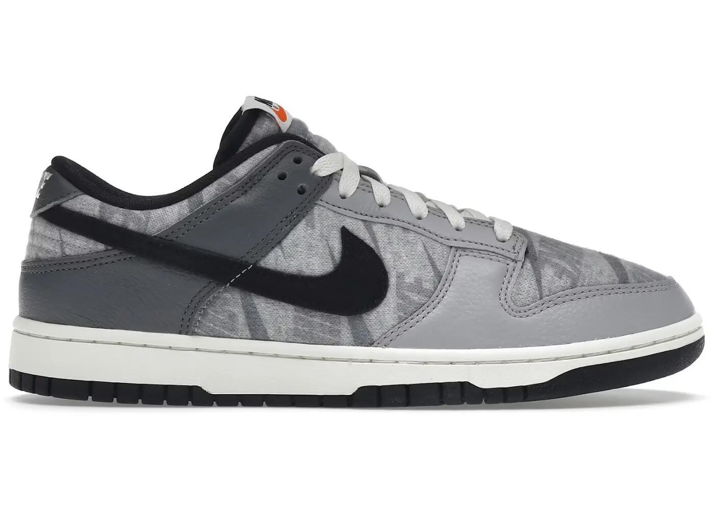 Nike Dunk Low SE Copy Paste - Grey/Black/White 1/3