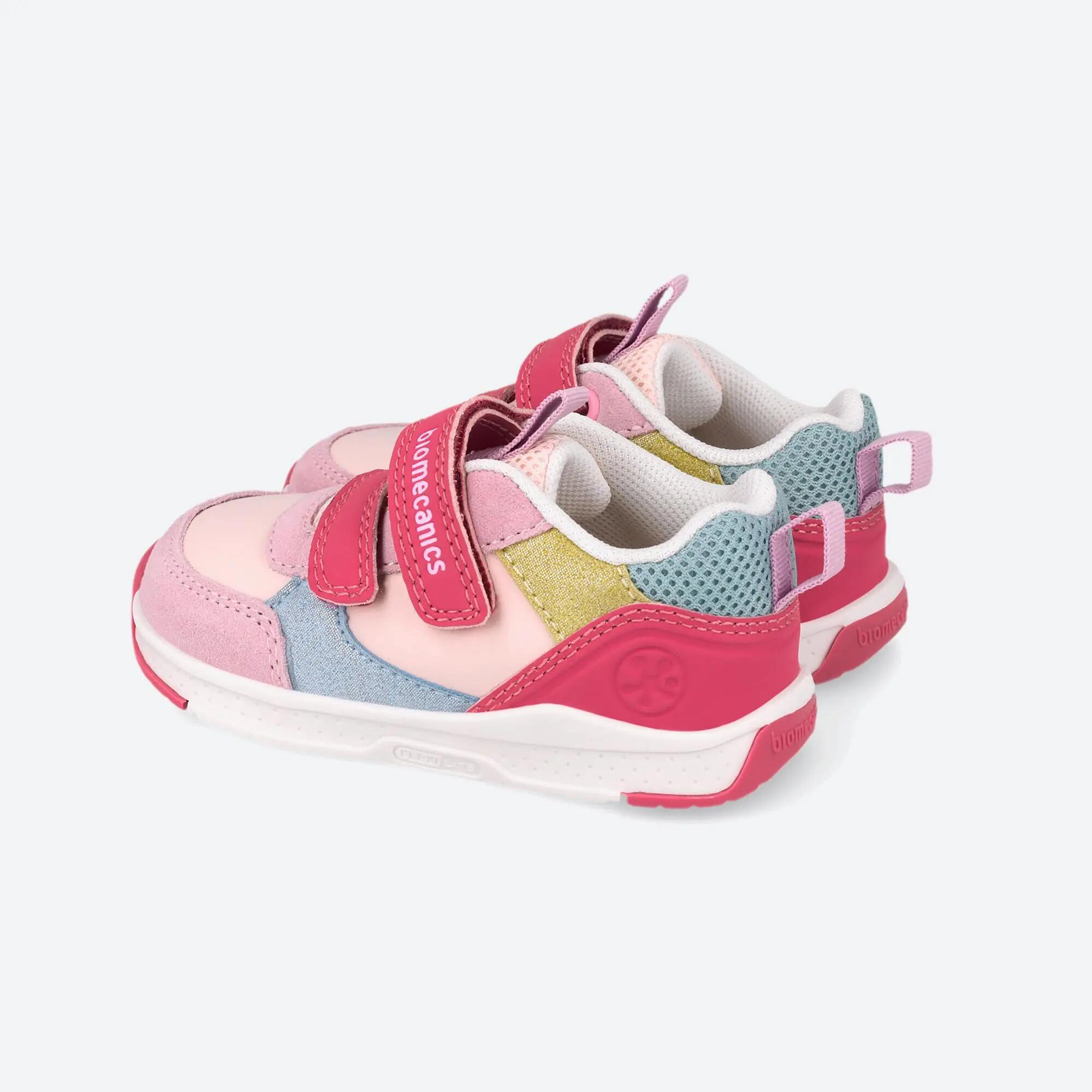 Zapatillas deportivas barefoot Niños Biomecanics 261175C Rosas Cierre adherente 3/5