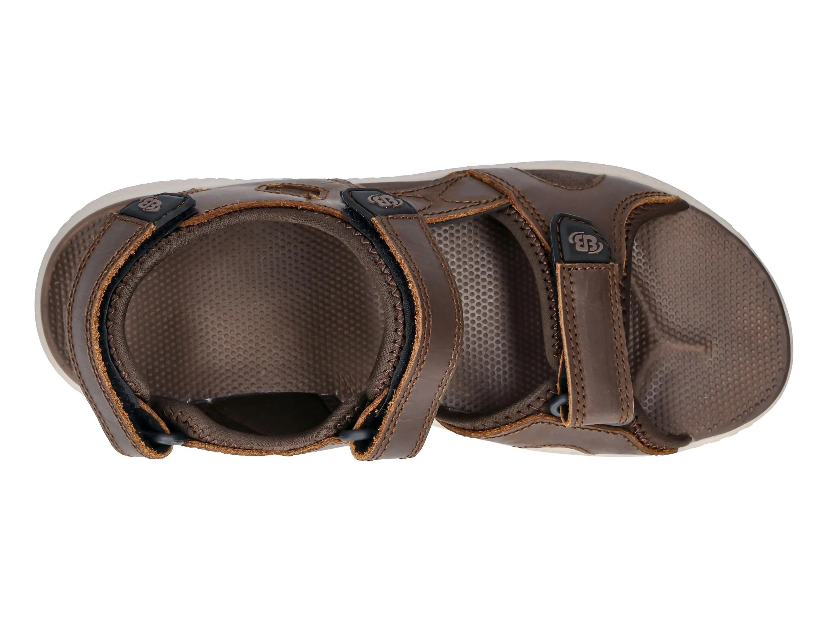 sandalo - trekking - uomo - pelle, velcro - Burano V - marrone 5/6
