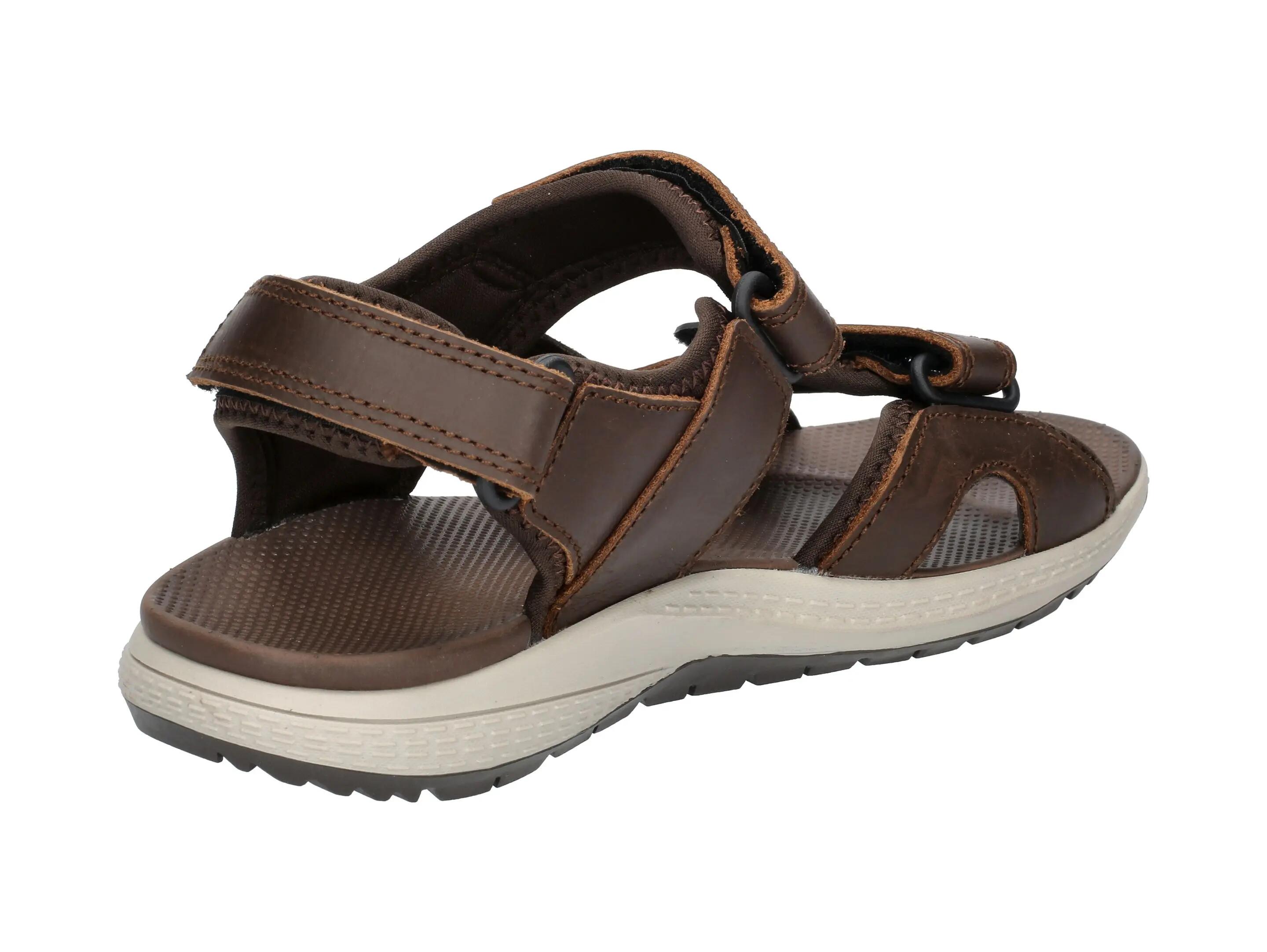 sandalo - trekking - uomo - pelle, velcro - Burano V - marrone 4/6