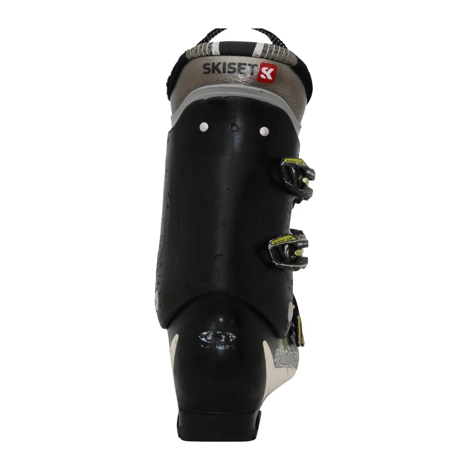 SECOND HAND - Scarpone Da Sci Occasion Salomon Missione 550 Panca Nera Gialla 2/4