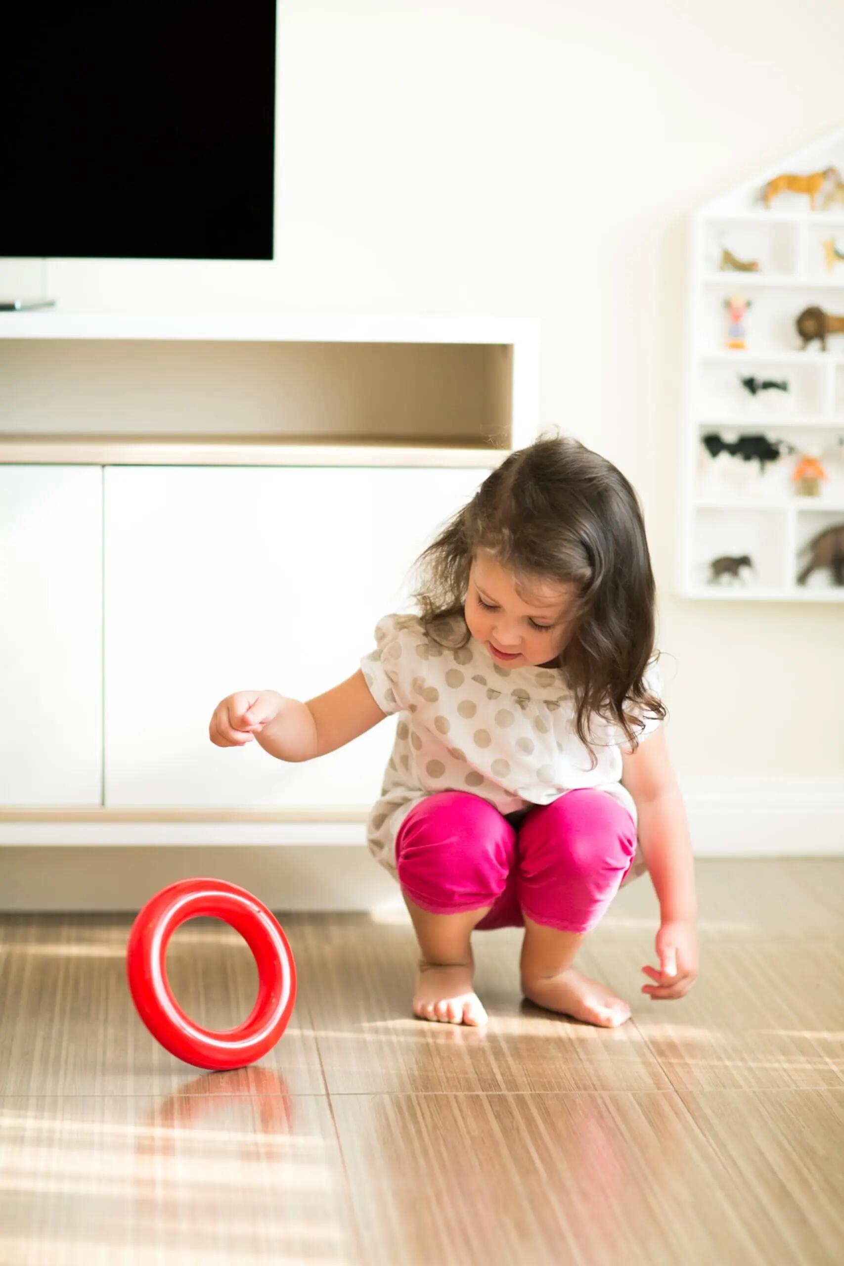 Gymnic Gym Ring Set 4 anelli morbidi Ø 18 cm giochi di lancio e presa 5/5