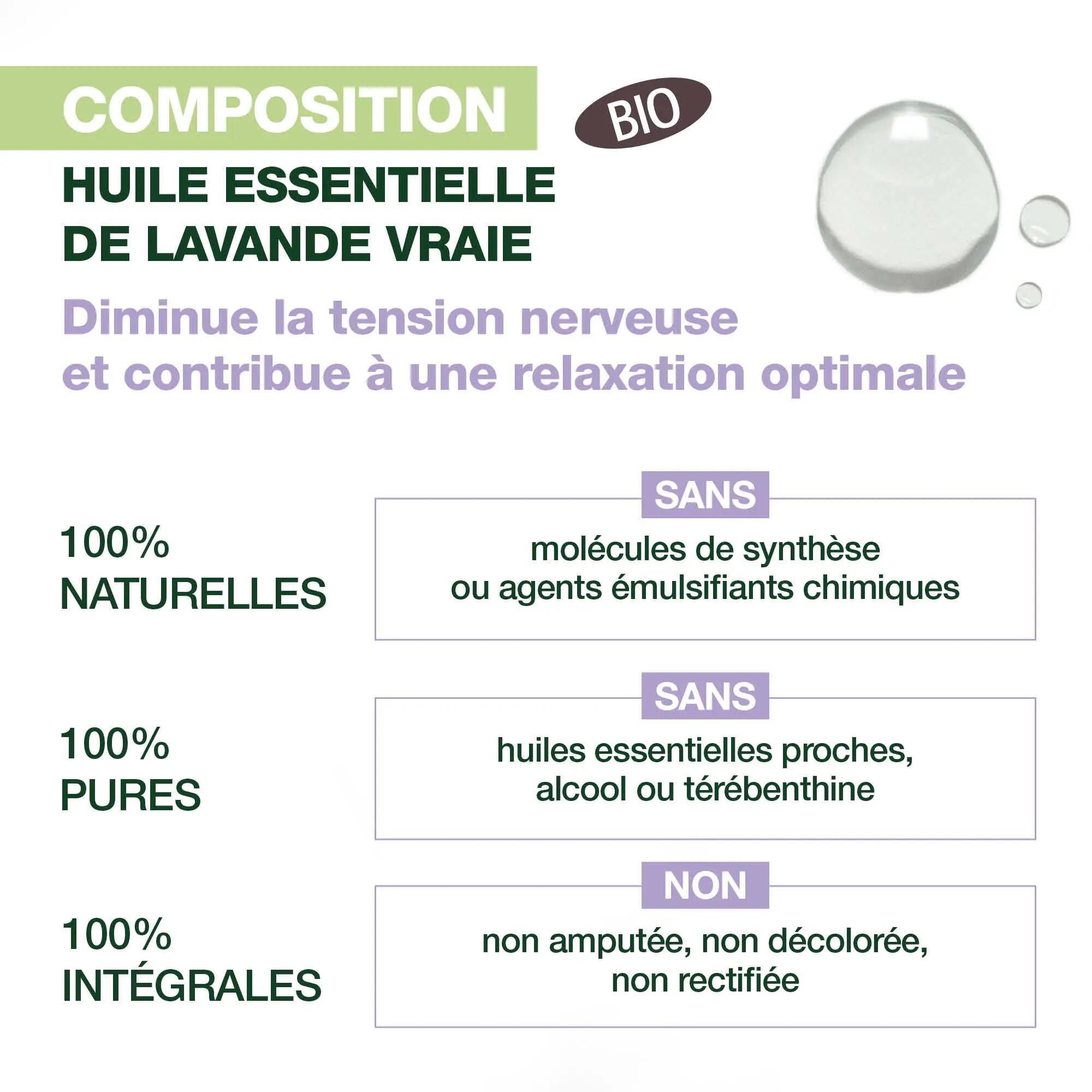 Roll-on olfactif - Bien-être - Mixte - Relaxant, lavande bio - Roll-on - Naturel 6/6