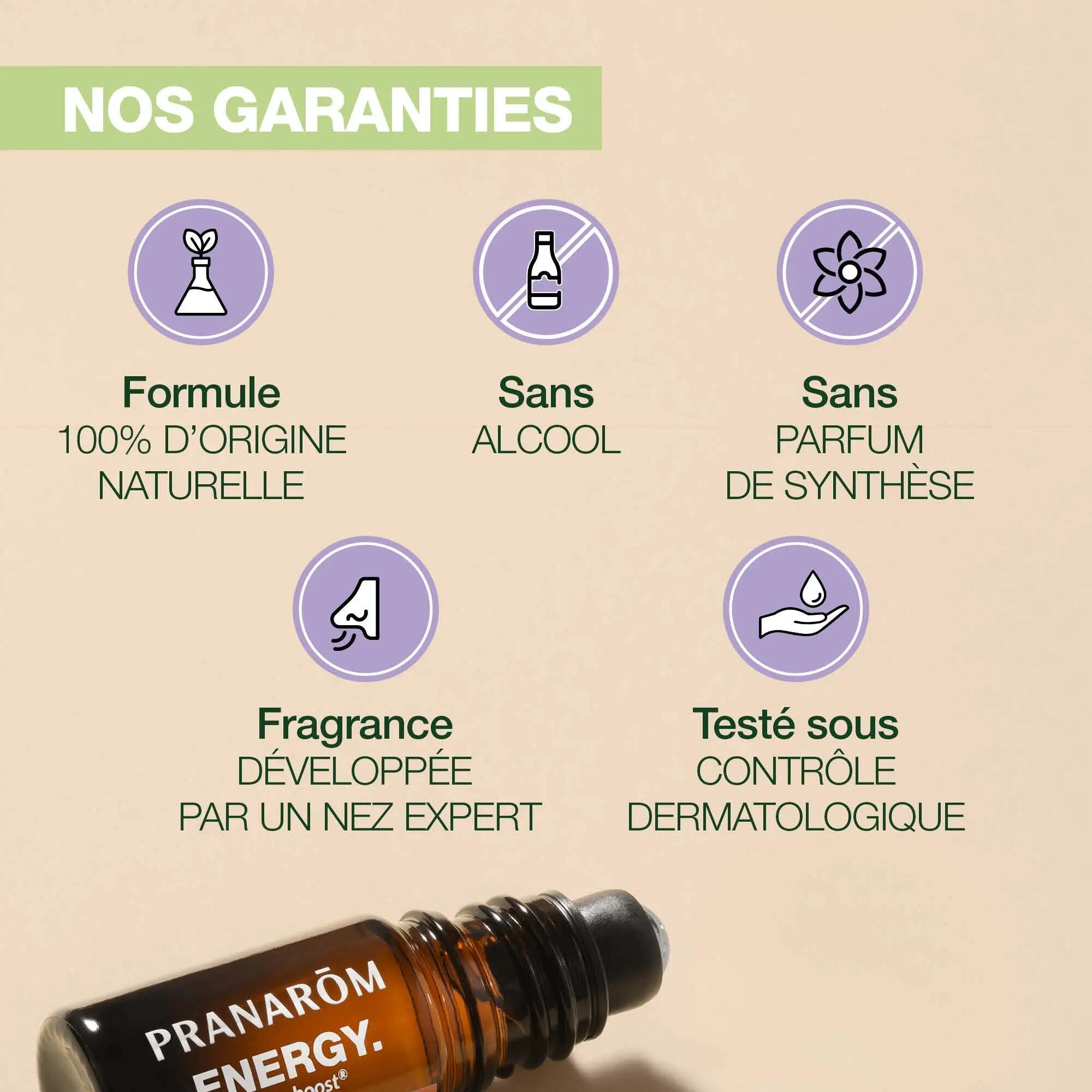 Roll-on olfactif - Bien-être - Mixte - Relaxant, lavande bio - Roll-on - Naturel 5/6
