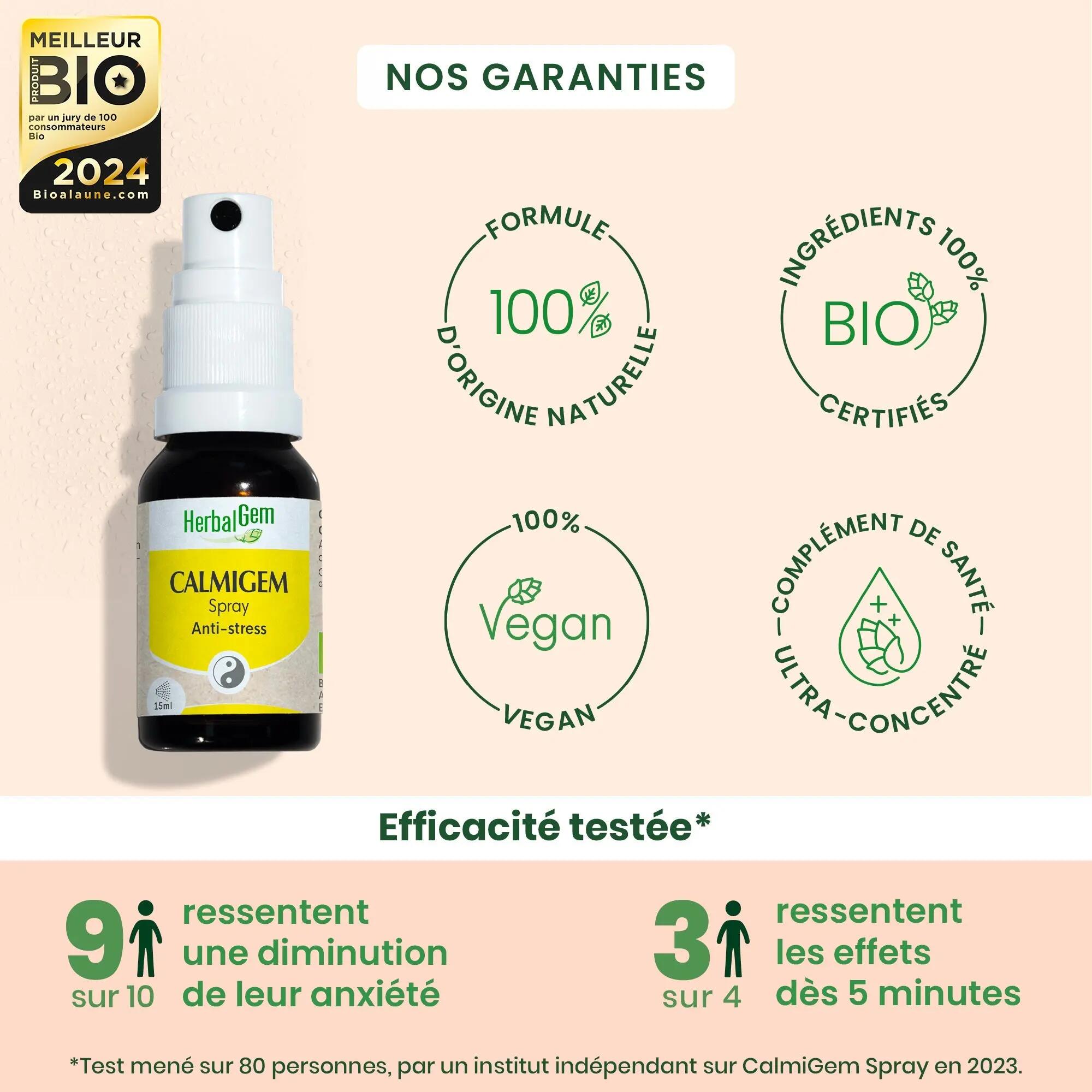 Spray anti-stress bio - Bourgeons figuier & cassis 4/5