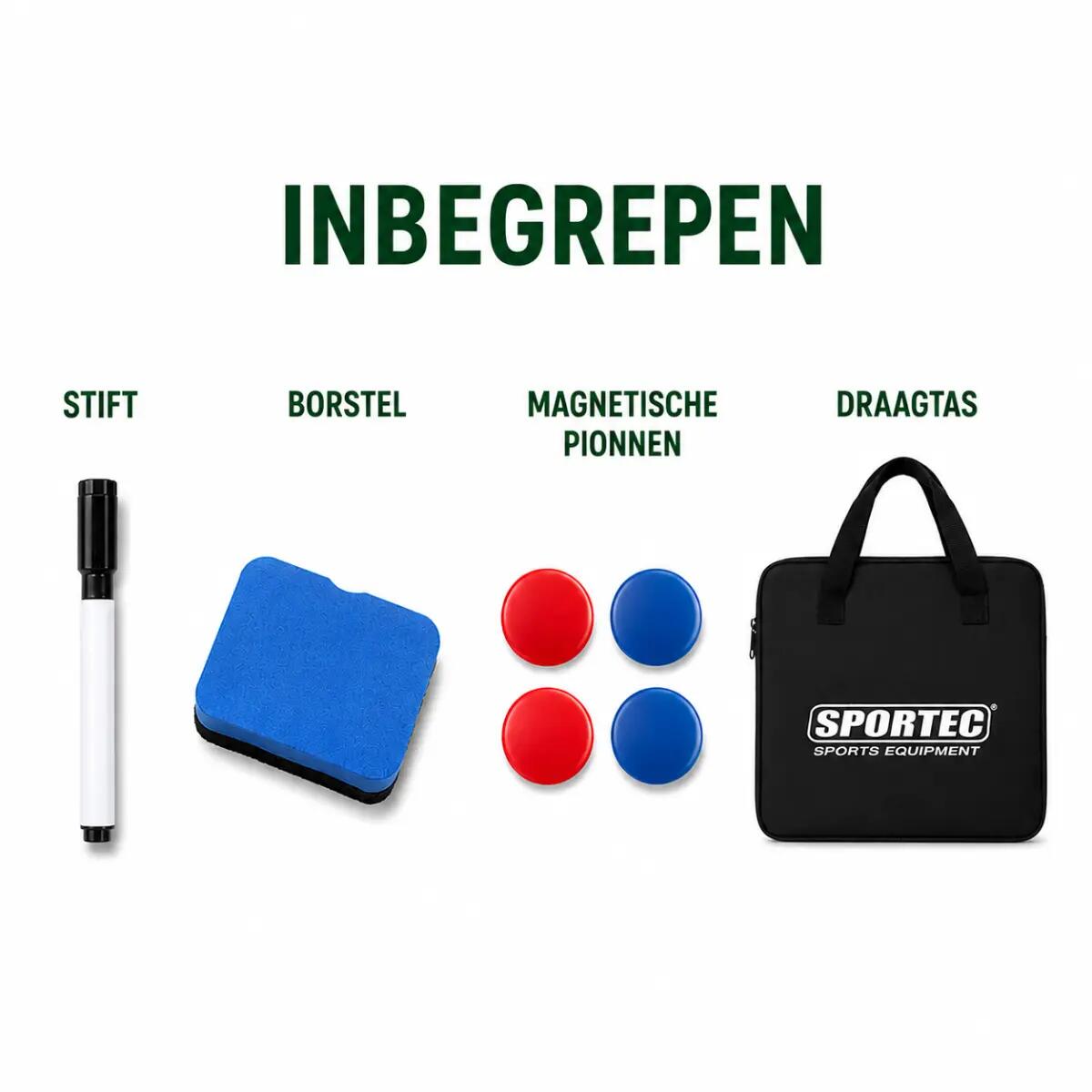 Sportec Coachbord opvouwbaar - Voetbal 3/4