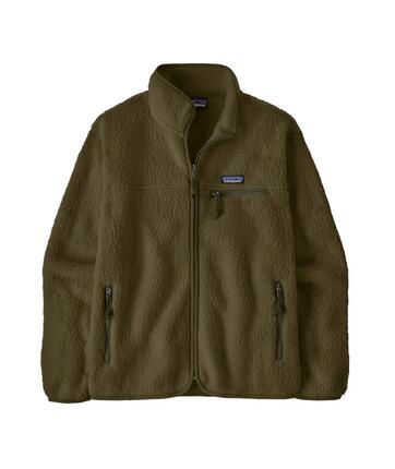 Chaqueta Polar Beige Patagonia Retro Pile Fleece Jacket Pelican Cálido y Suave