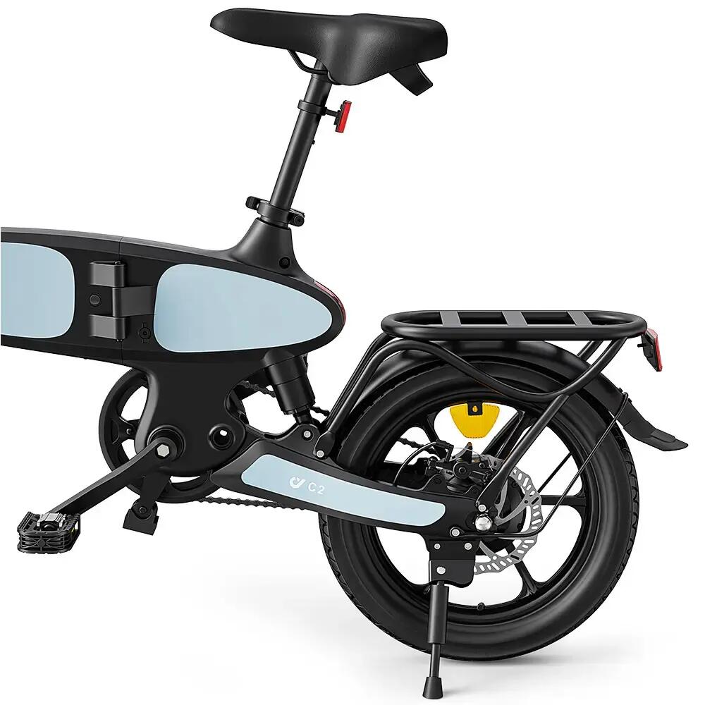 Bicicleta eléctrica plegable DYU C2, Batería 48V 7,5Ah, neumáticos 16 pulgadas 8/11