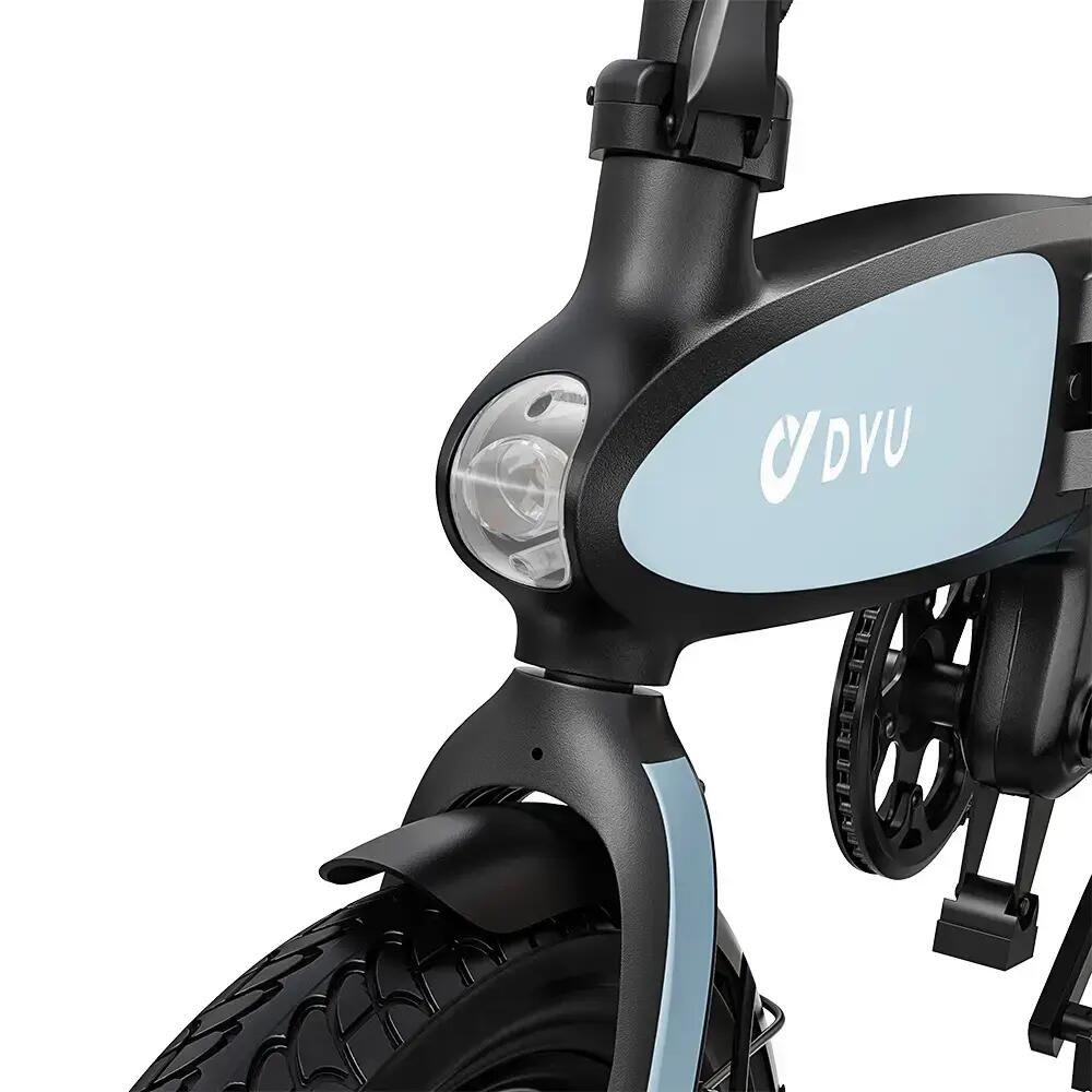 Bicicleta eléctrica plegable DYU C2, Batería 48V 7,5Ah, neumáticos 16 pulgadas 7/11