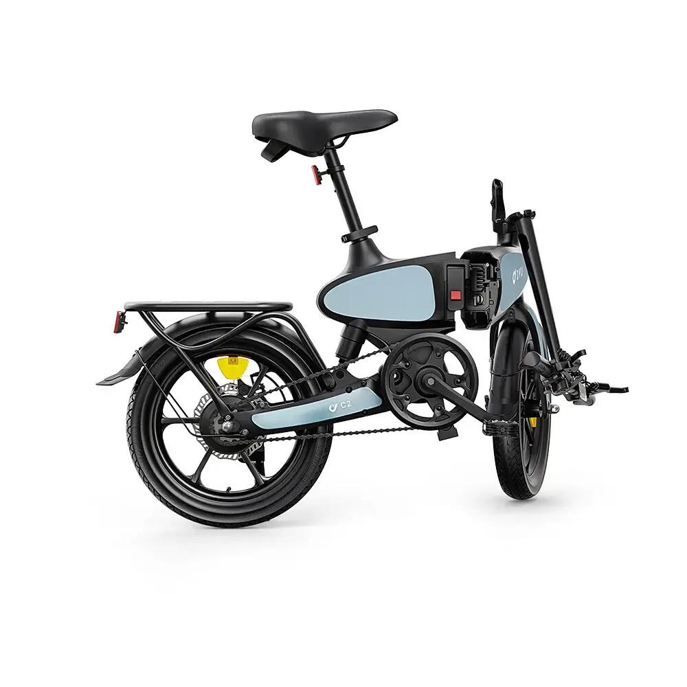 Bicicleta eléctrica plegable DYU C2, Batería 48V 7,5Ah, neumáticos 16 pulgadas 6/11
