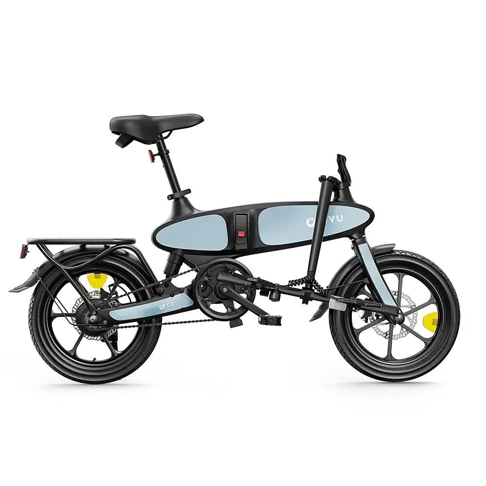 Bicicleta eléctrica plegable DYU C2, Batería 48V 7,5Ah, neumáticos 16 pulgadas 5/11