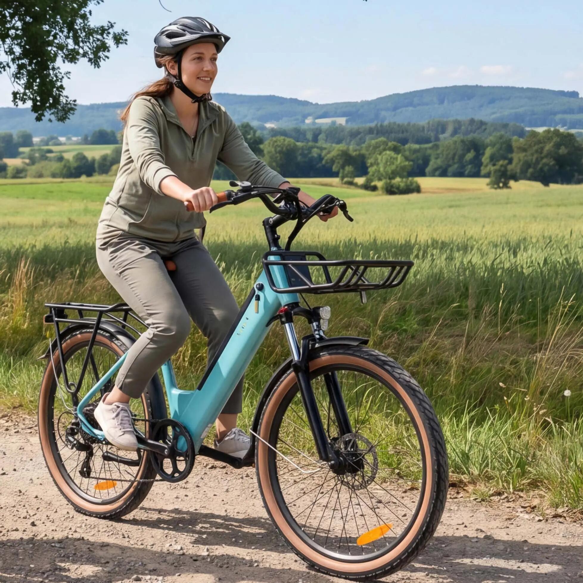 Elektrický bicykel pre dospelých K601 | batéria 36V 17,4Ah, 26×2,5” pneumatika. 5/8
