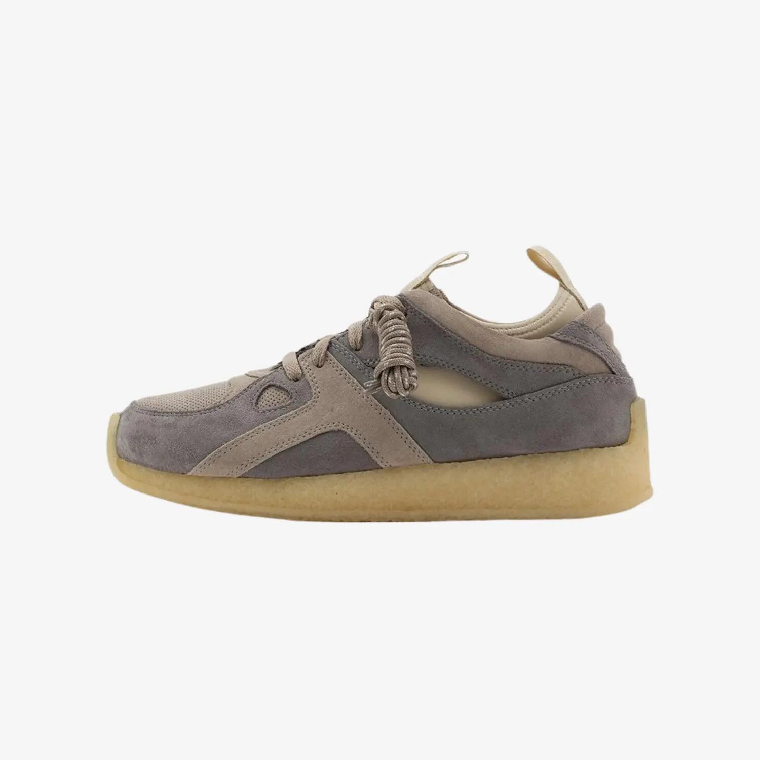 Pantofi derby bărbați Clarks Breacon Grey din piele