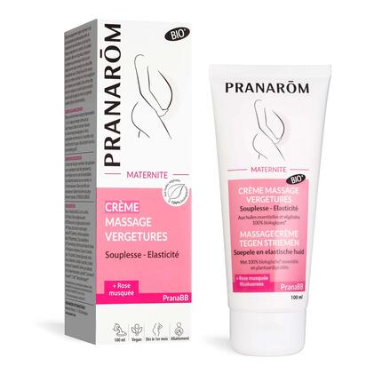 Crème de massage bio anti-vergetures - Maternité