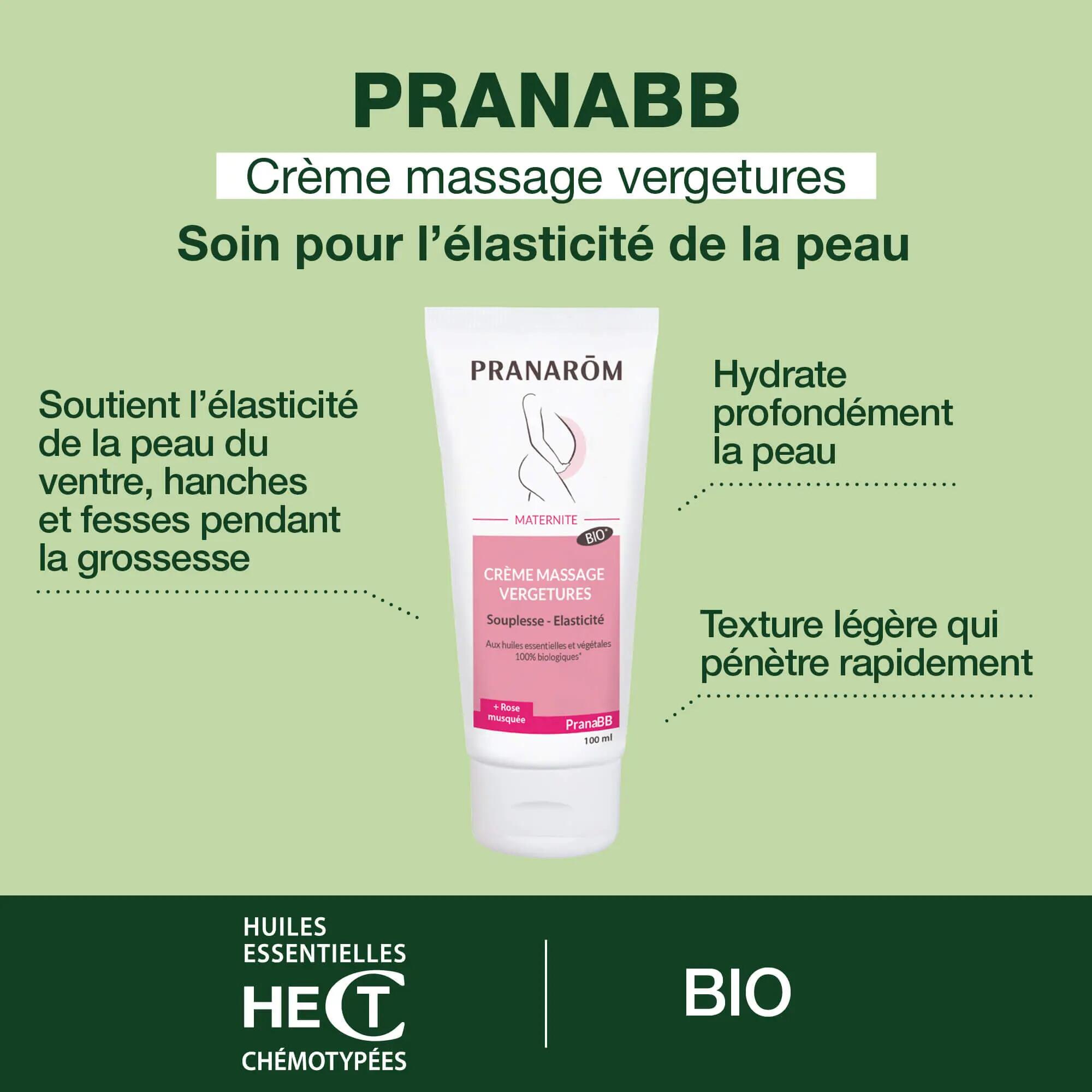 Crème de massage bio anti-vergetures - Maternité 5/5