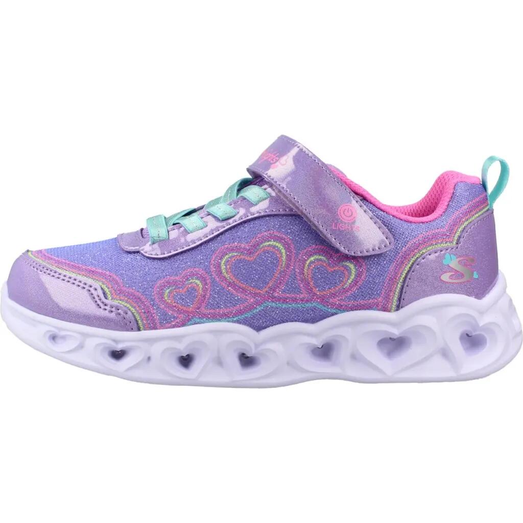 Buty SKECHERS 303736LCS HEART LIGHTS Fioletowy 2/5