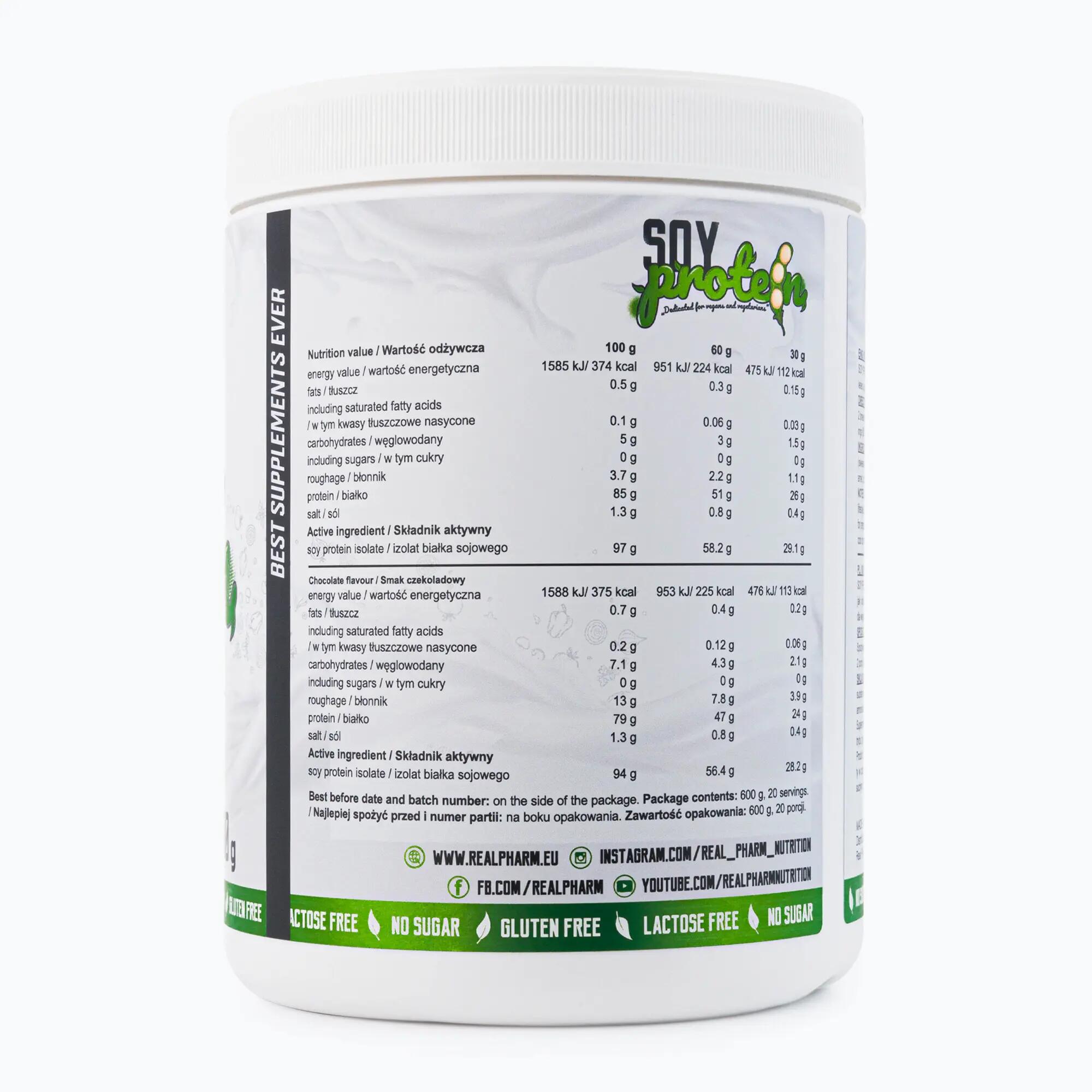 Whey Real Pharm Soy Protein 600 2/4