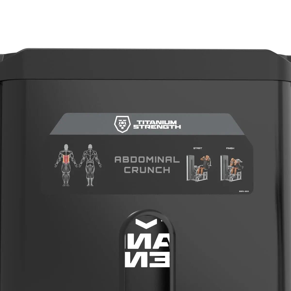 Selectorizada Crunch Abdominal Titanium 5/5