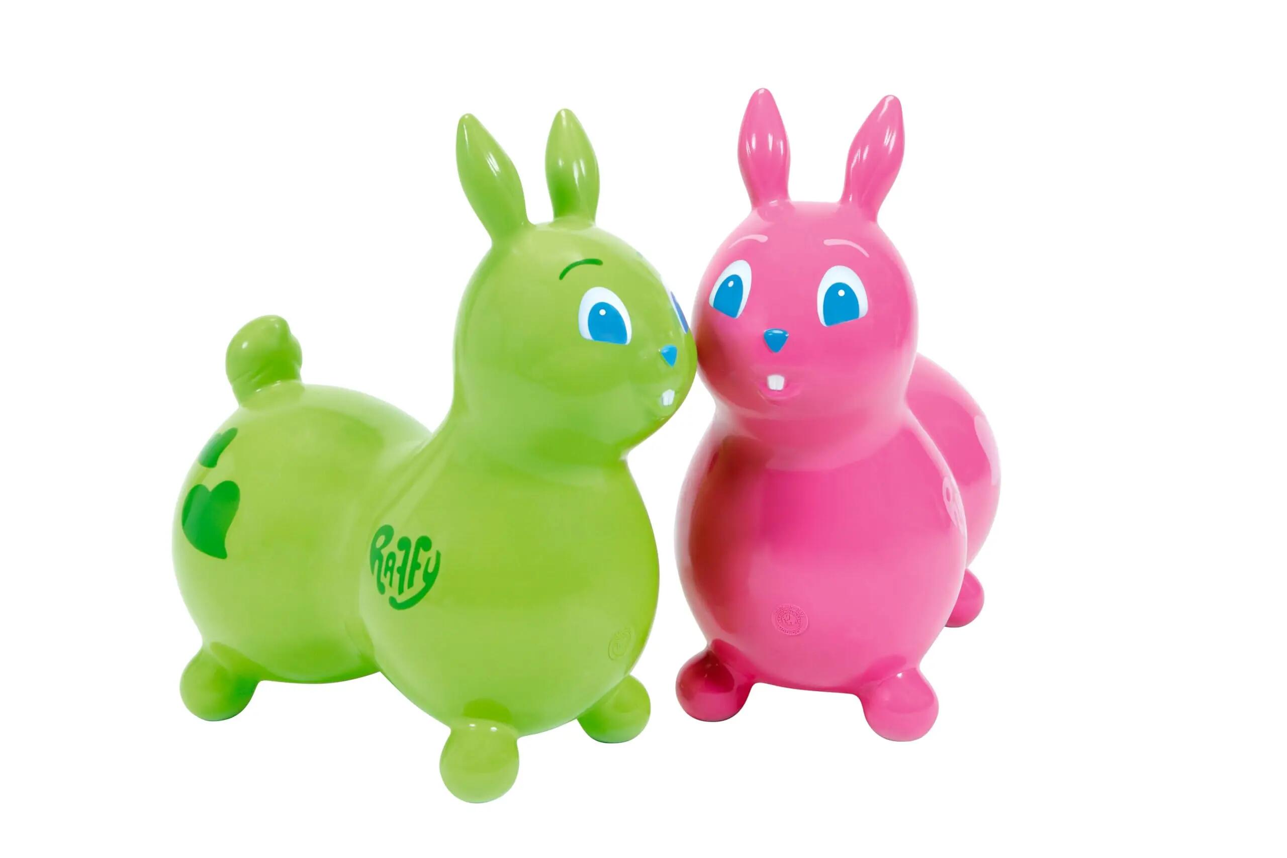 Gymnic Raffy Giraffa gonfiabile cavalcabile rosa 2/9