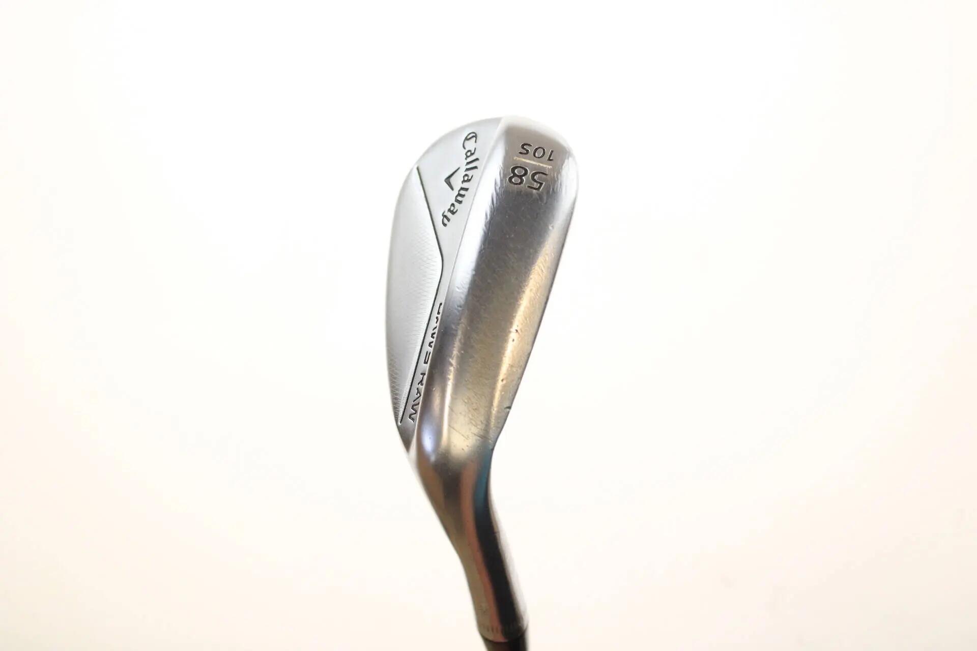Seconde vie - Callaway JAWS Raw Face Chrome S Grind RH 58-deg Wedge - Sufficient 2/5