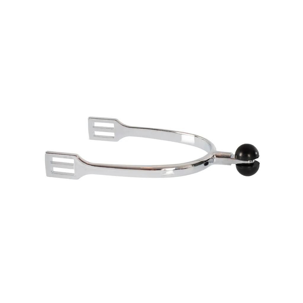 Women's soft-touch galvanized spurs