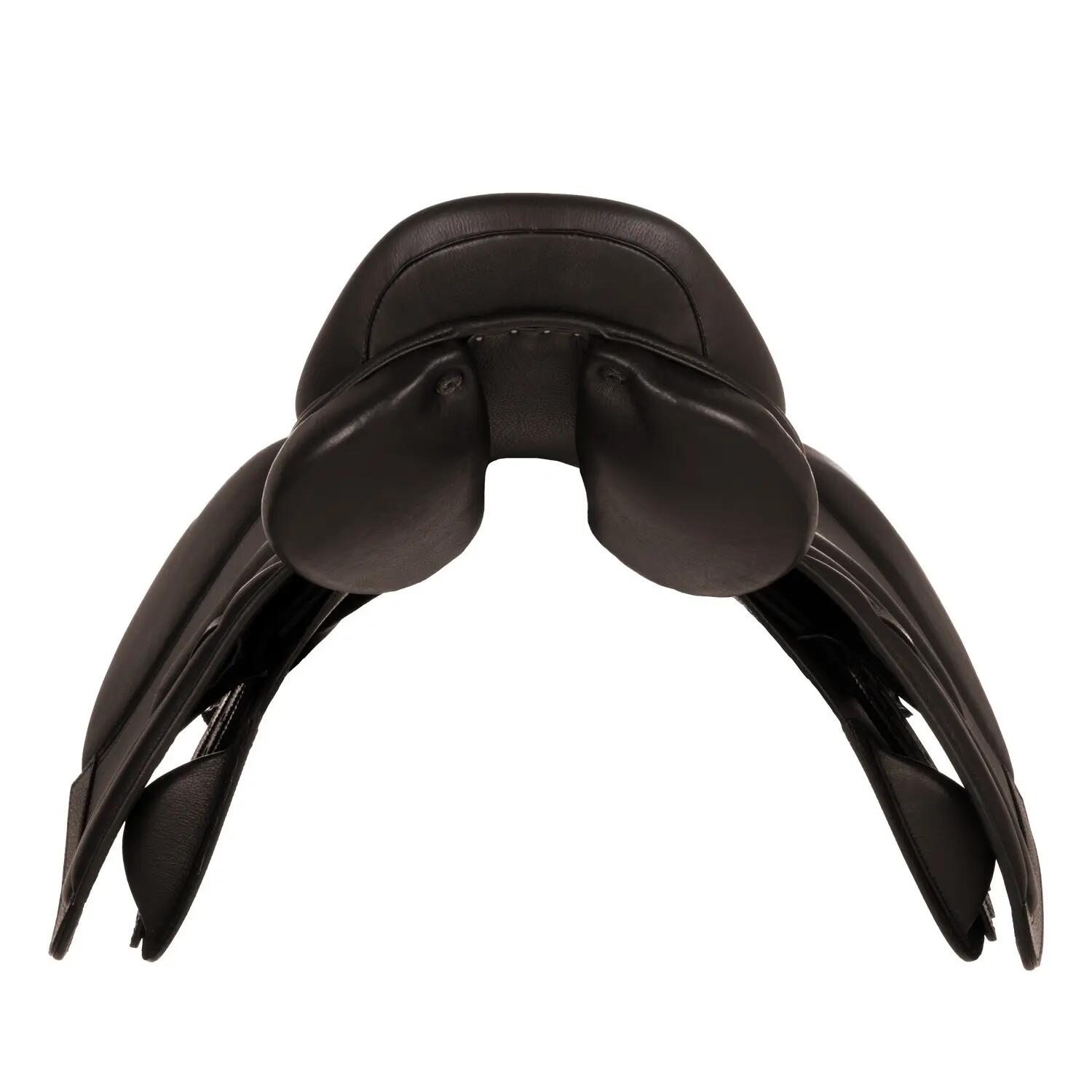 Selle de saut las vegas en cuir doublé 7/7