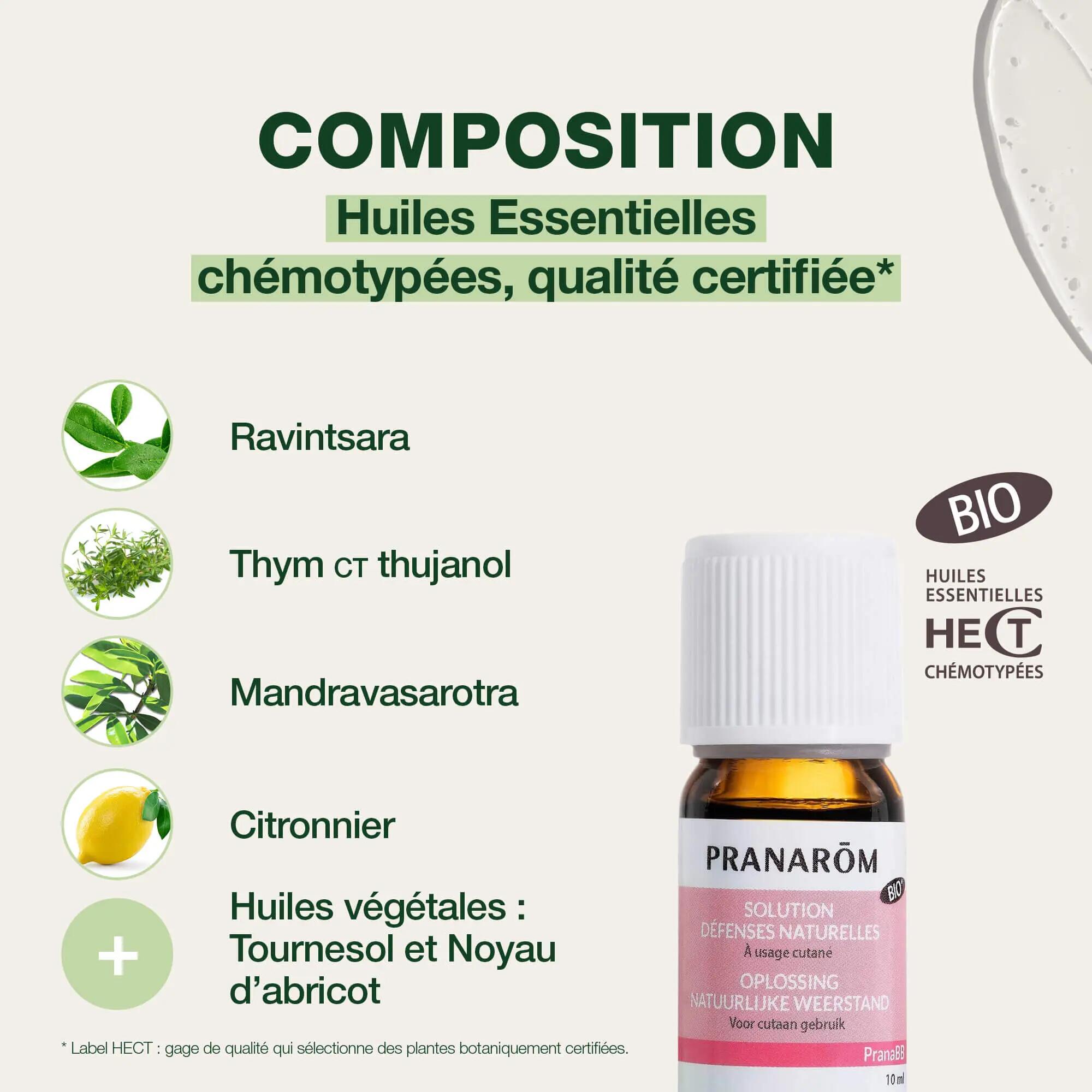 Huile essentielle bébé bio - défenses naturelles 3/5