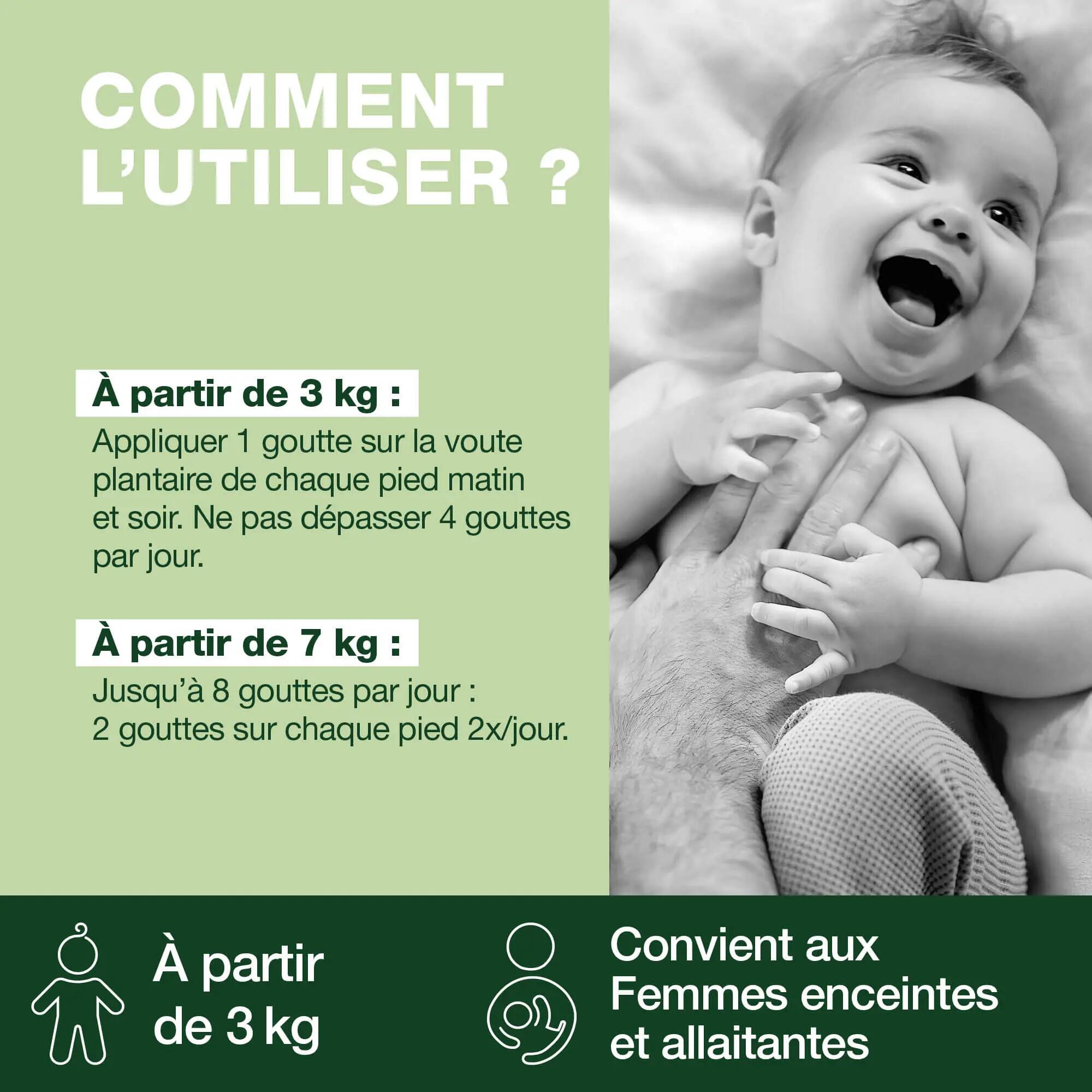 Huile essentielle bébé bio - défenses naturelles 2/5