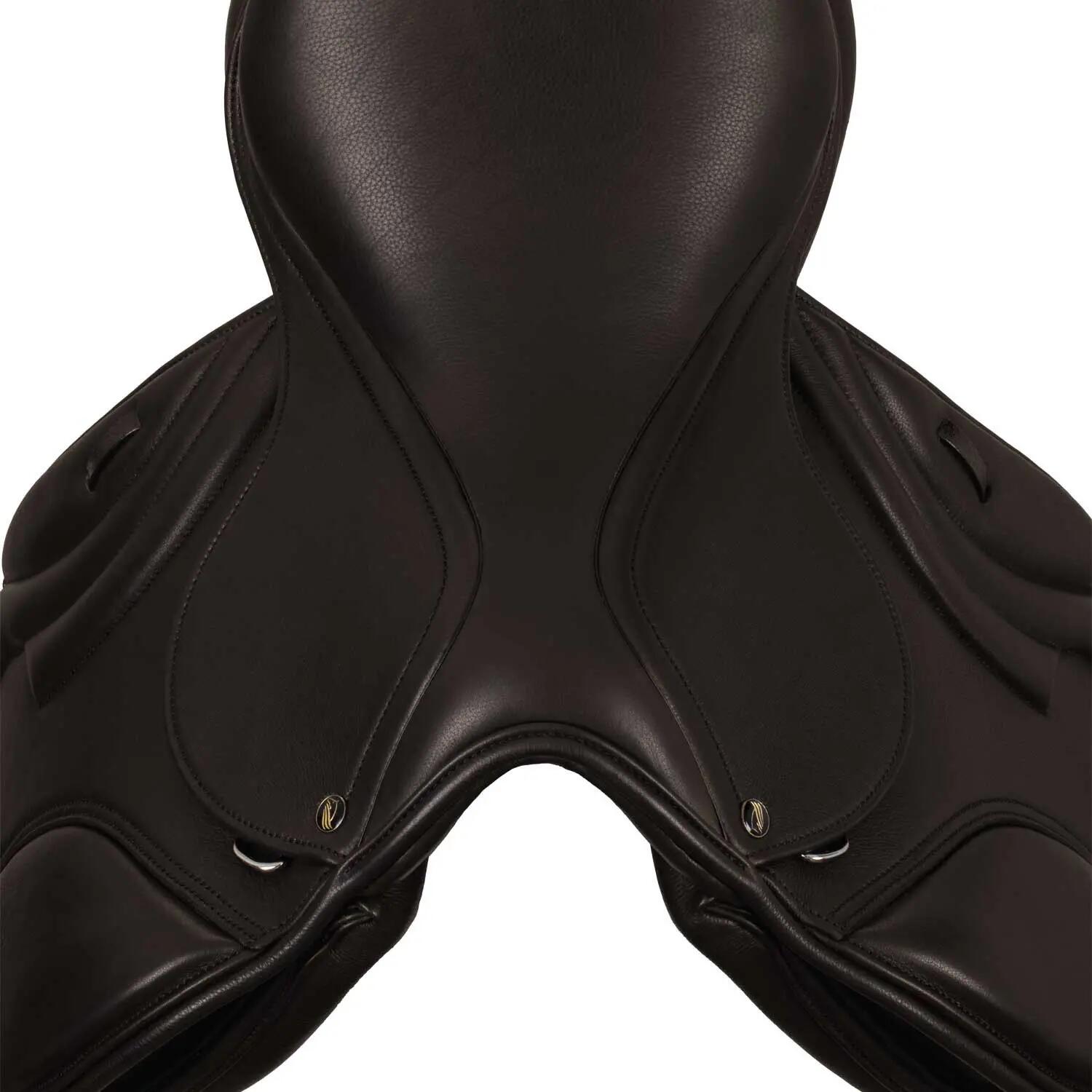 Selle de saut las vegas en cuir doublé 4/7