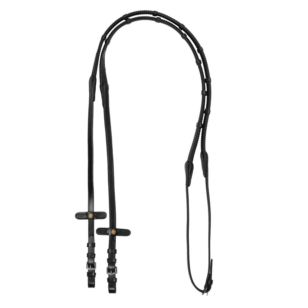 Eventa rubber reins with stoppers