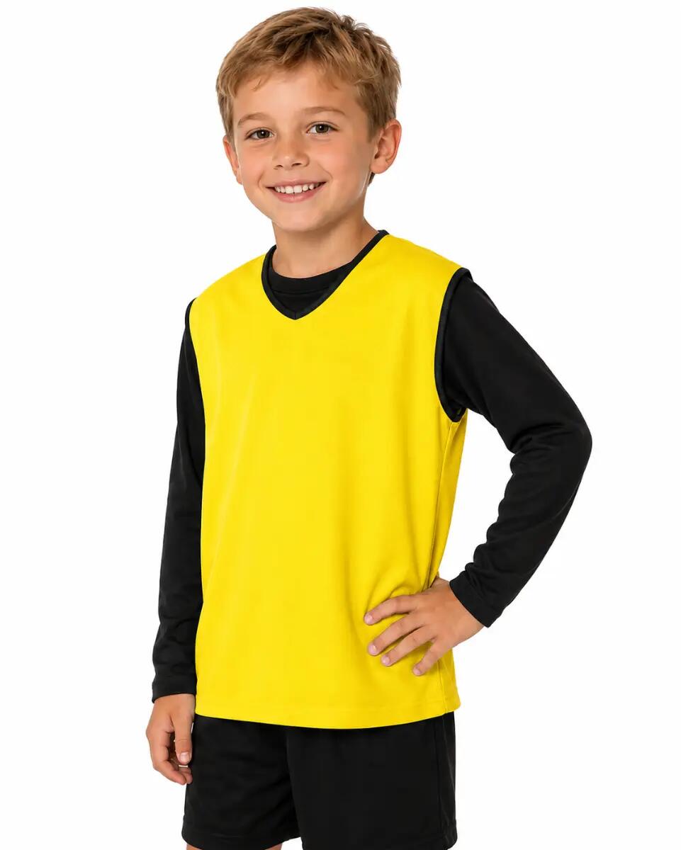 Pirotti Chasuble d'entraînement basic - poussin - Couleur jaune 1/2