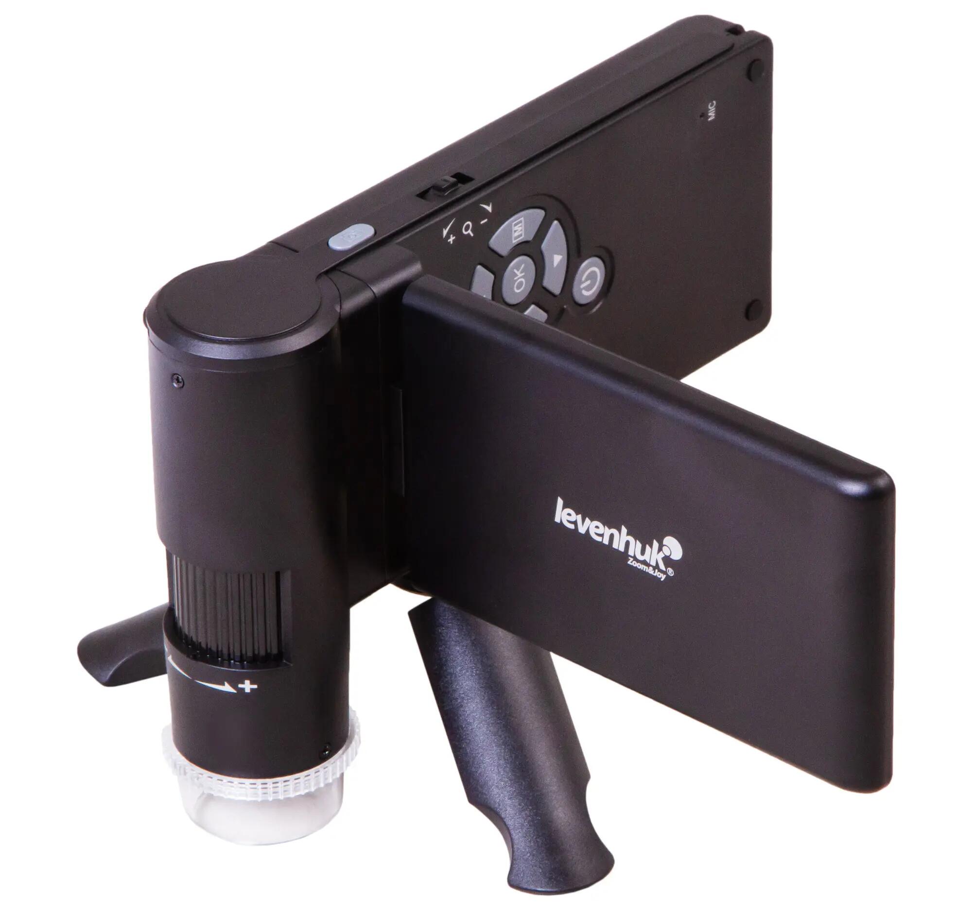 Microscopio digitale portatile - 5MP LCD, 10–300x - DTX 700 Mobi 5/6