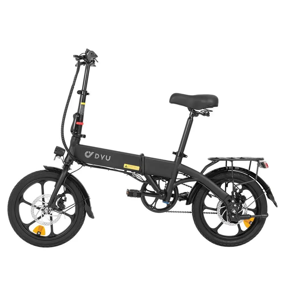 Сгъваем електровелосипед DYU A1F Pro, Батерия 36V 7,5 Ah, 16‑инчови гуми