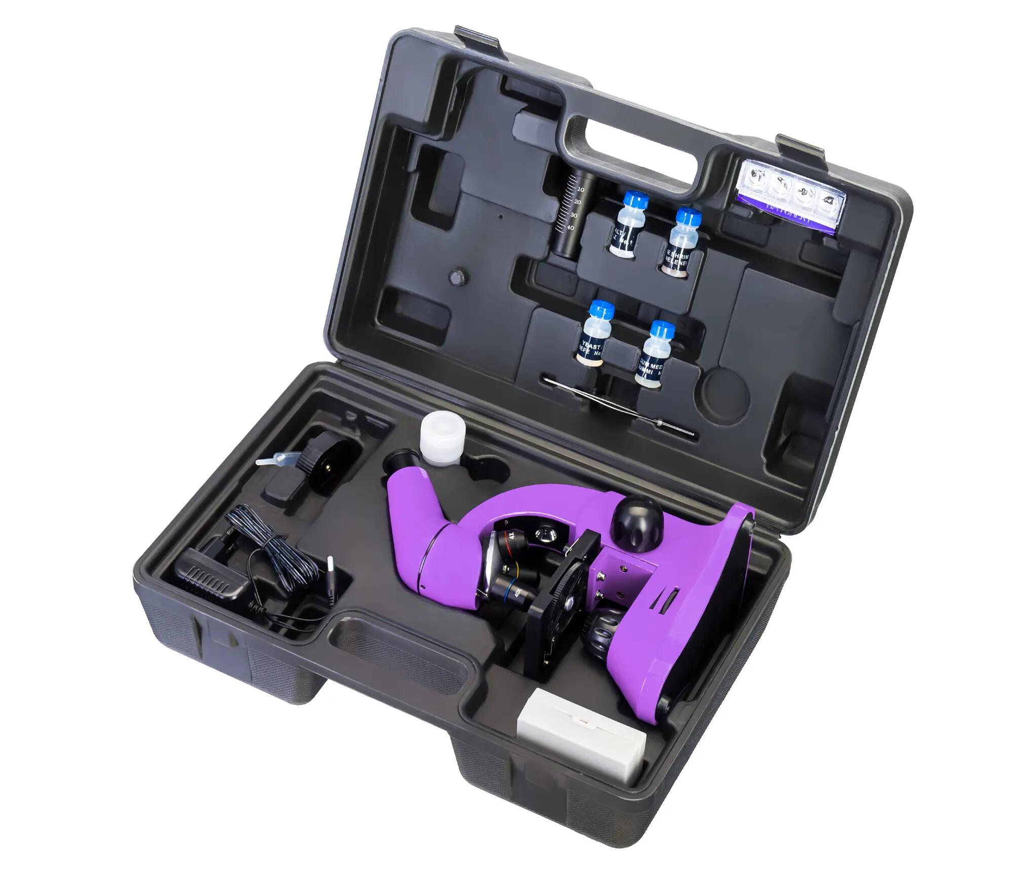 Microscopio - Hobbistica - 64–1280× - Rainbow 50L PLUS 4/6