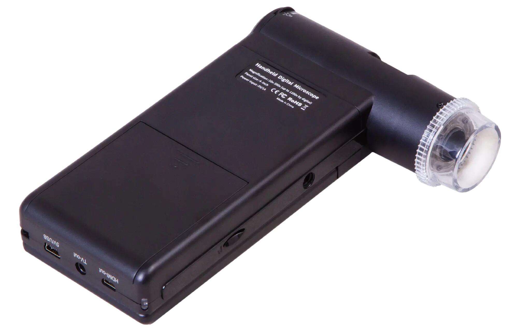 Microscopio digitale portatile - 5MP LCD, 10–300x - DTX 700 Mobi 4/6
