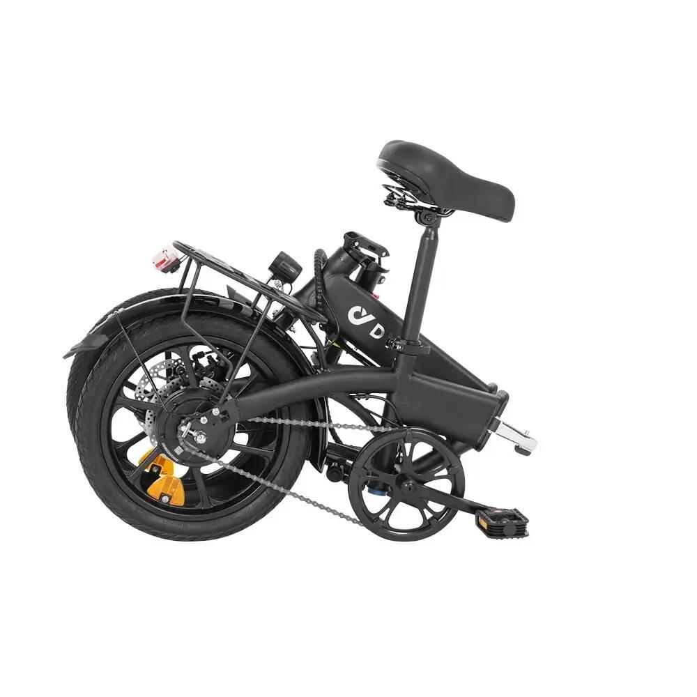 Bicicleta elétrica dobrável DYU A1F Pro, Bateria 36V 7,5 Ah, pneus 16 polegadas 6/8
