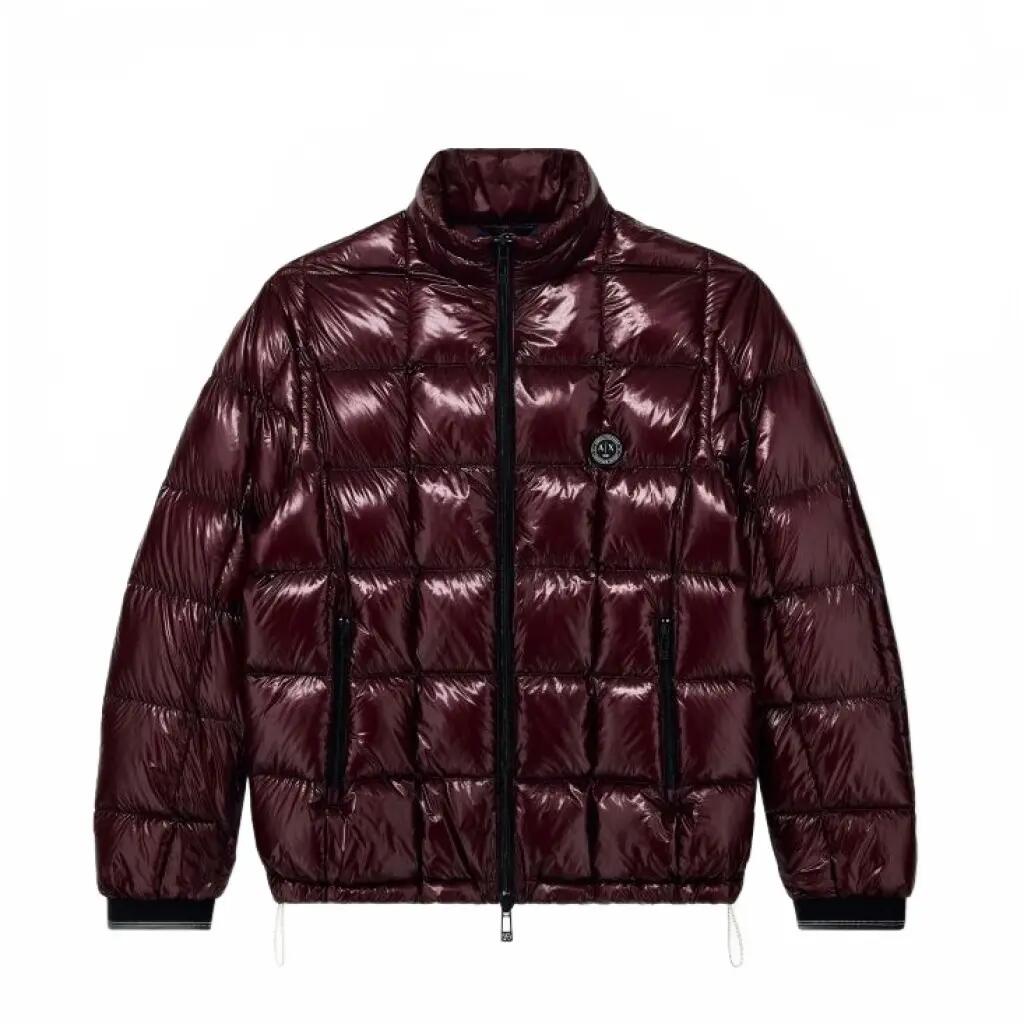 Jaqueta Armani Exchange Modelo Xm003474 Af2375 Down Jacket Cor Borgonha 2/5