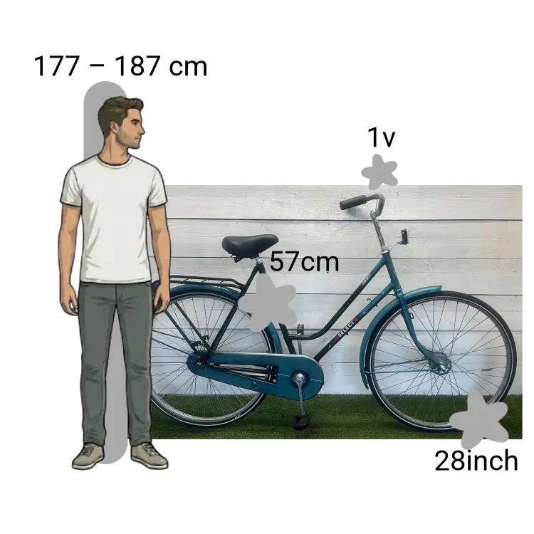 Bicicleta usada Select 2/4
