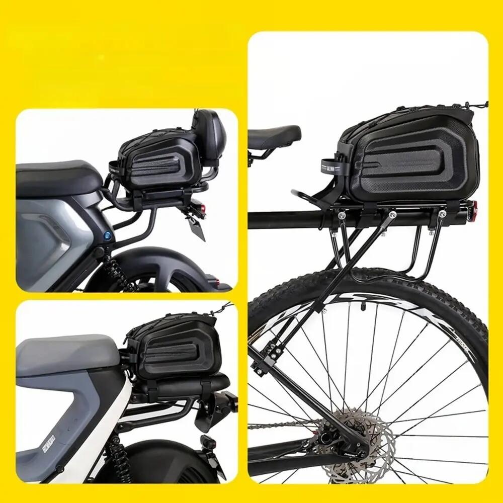 Fietstas voor bagagedrager achteraan waterdicht WILD MAN 3/6