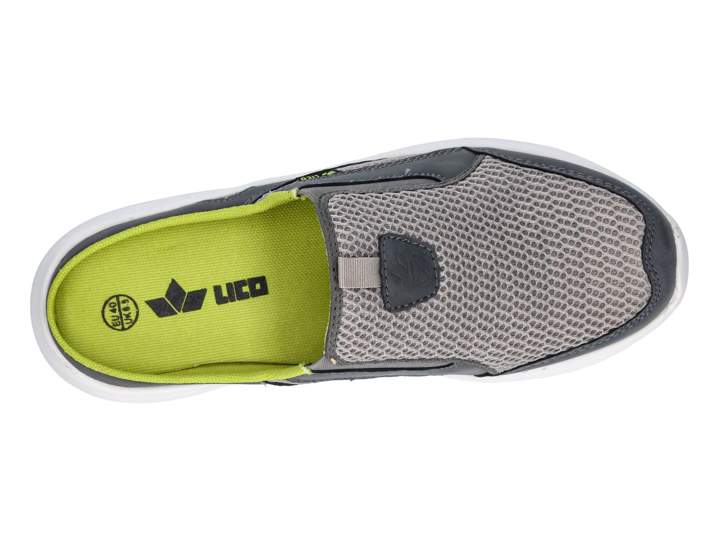 LICO Novara sabot homme, nylon, semelle amovible 5/6