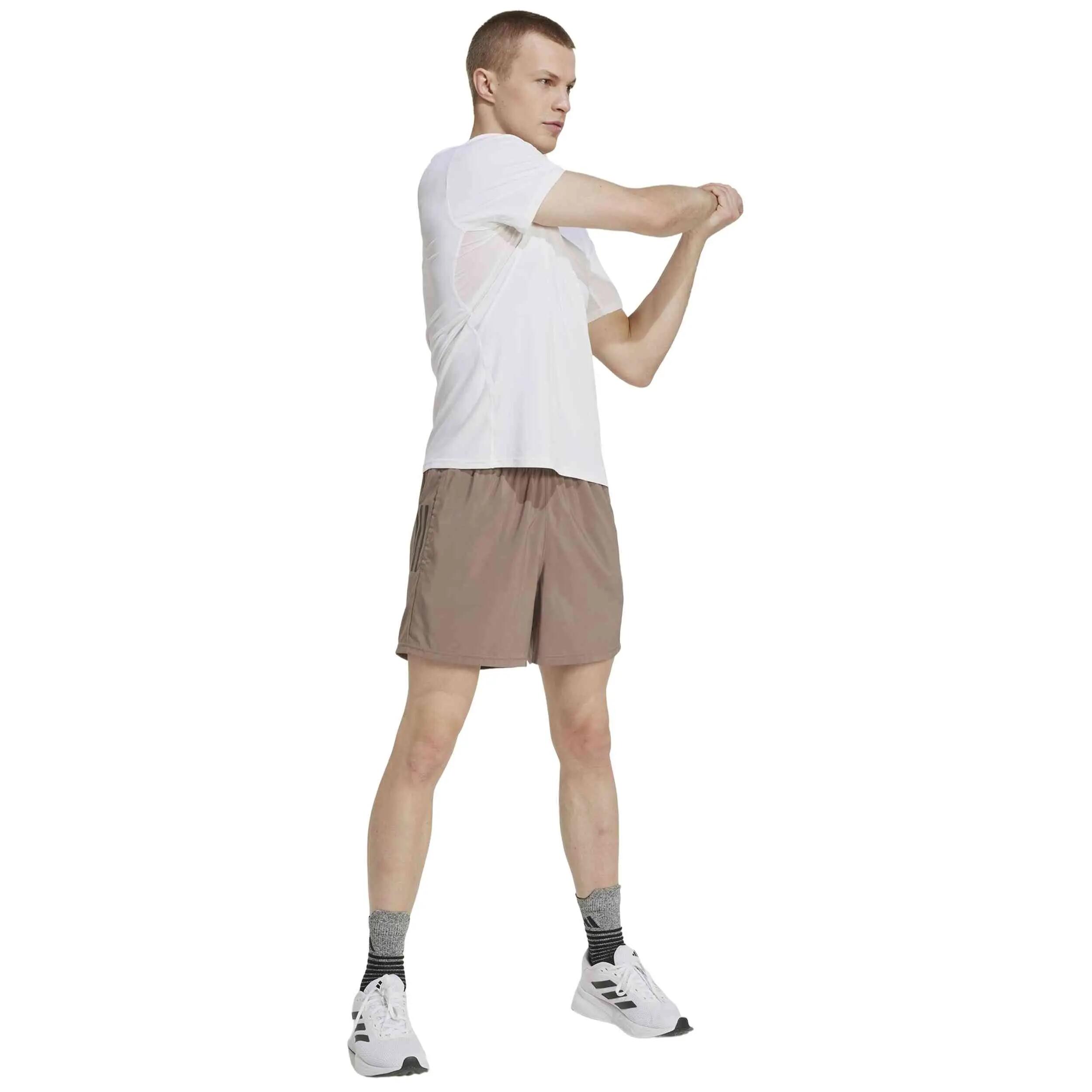 Short Adidas modèle Pantalón corto adidas Own The Run 5 inch marrón pour homme 5/5