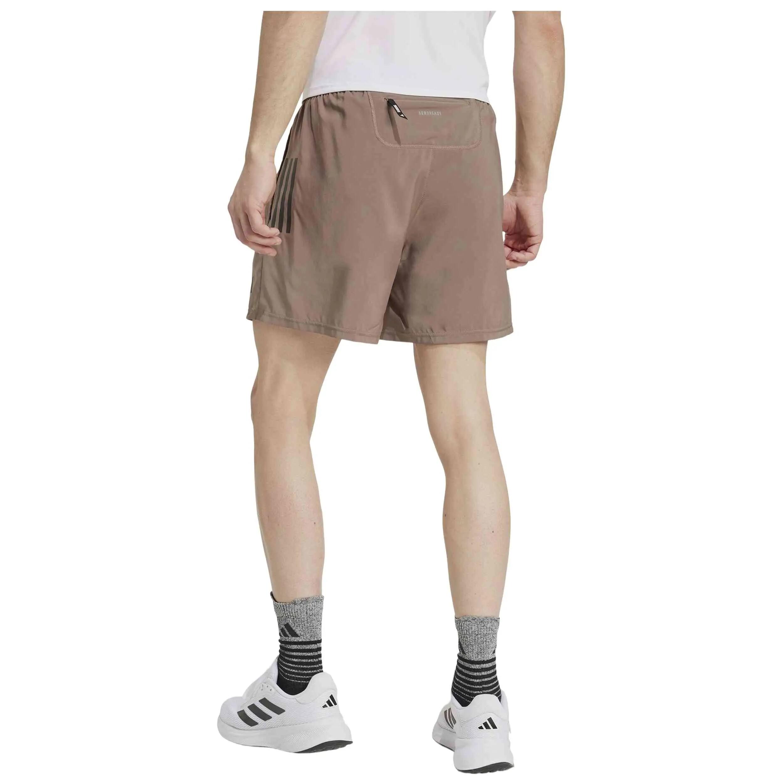 Short Adidas modèle Pantalón corto adidas Own The Run 5 inch marrón pour homme 3/5