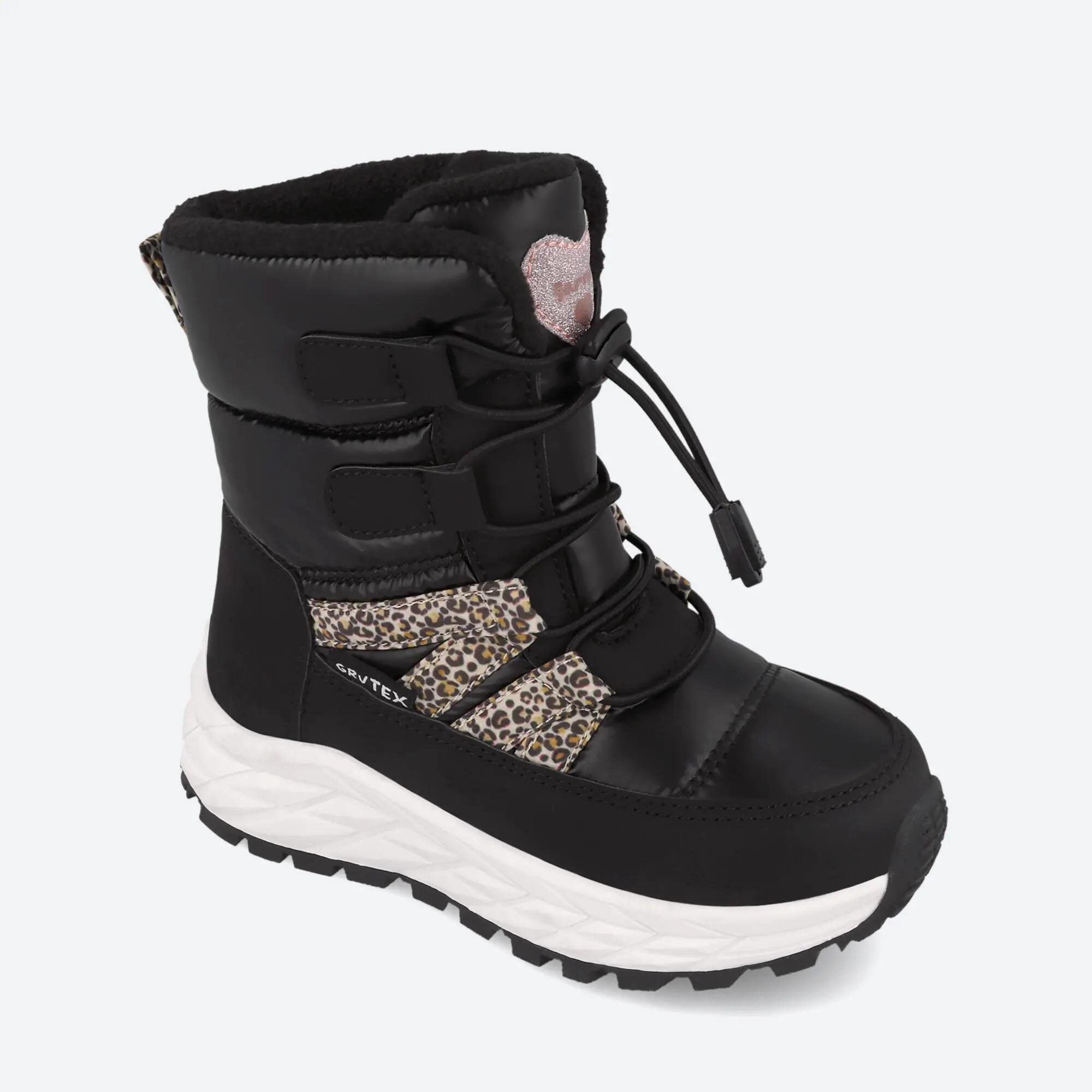 Bota  Infantis Garvalín 261846A Preto Elastic 4/5