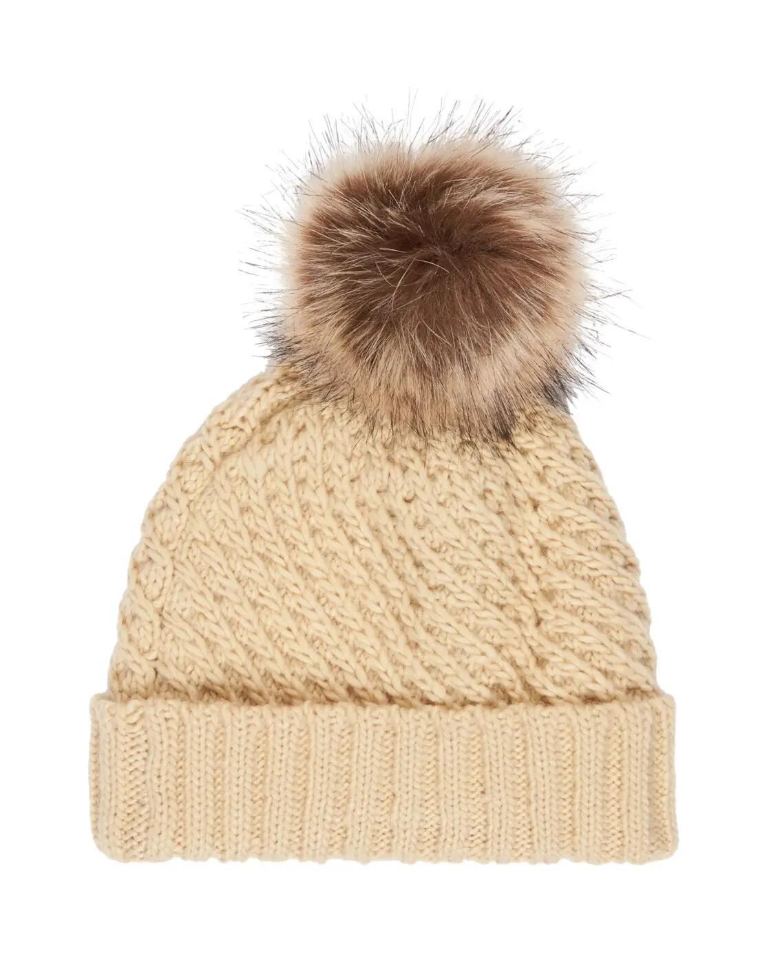Bonnet BLIZZARD Beige Femme 3/3